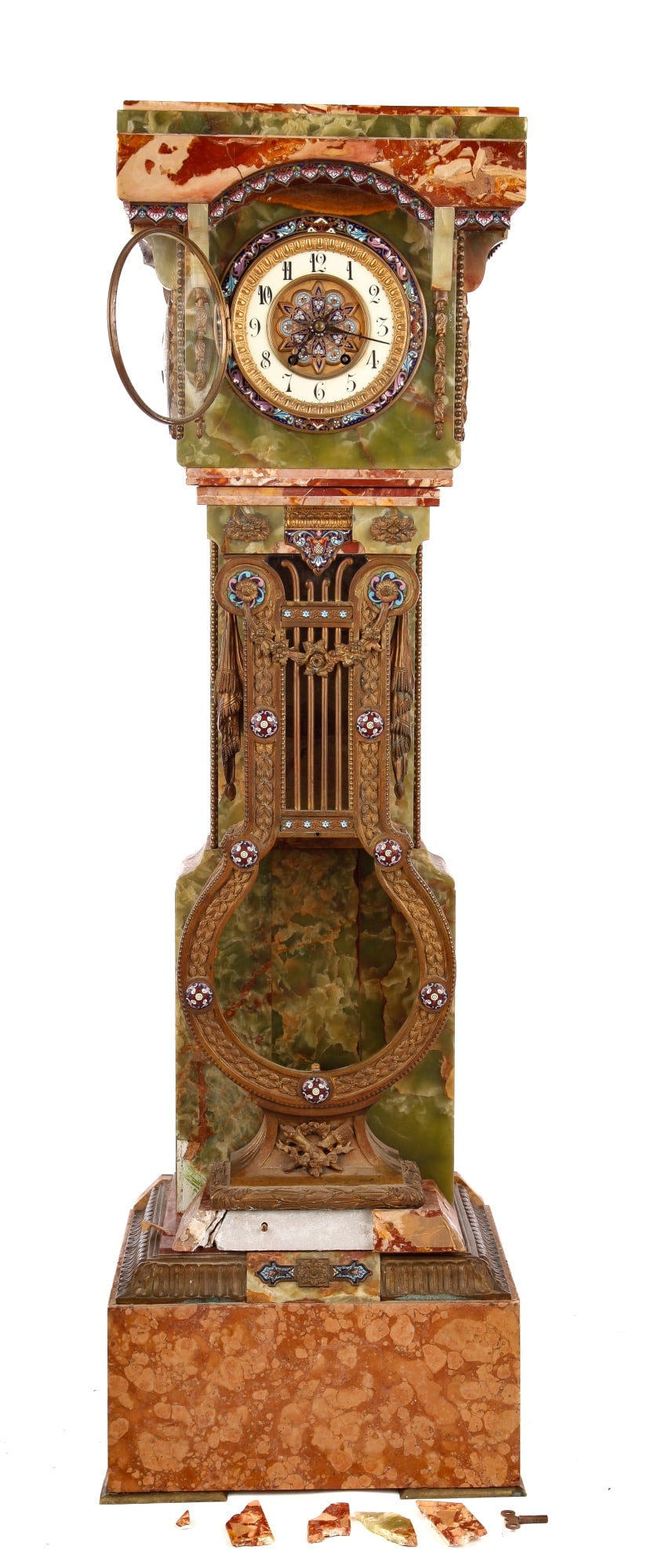 RARE FRENCH PEDESTAL CLOCK (1 of 20)