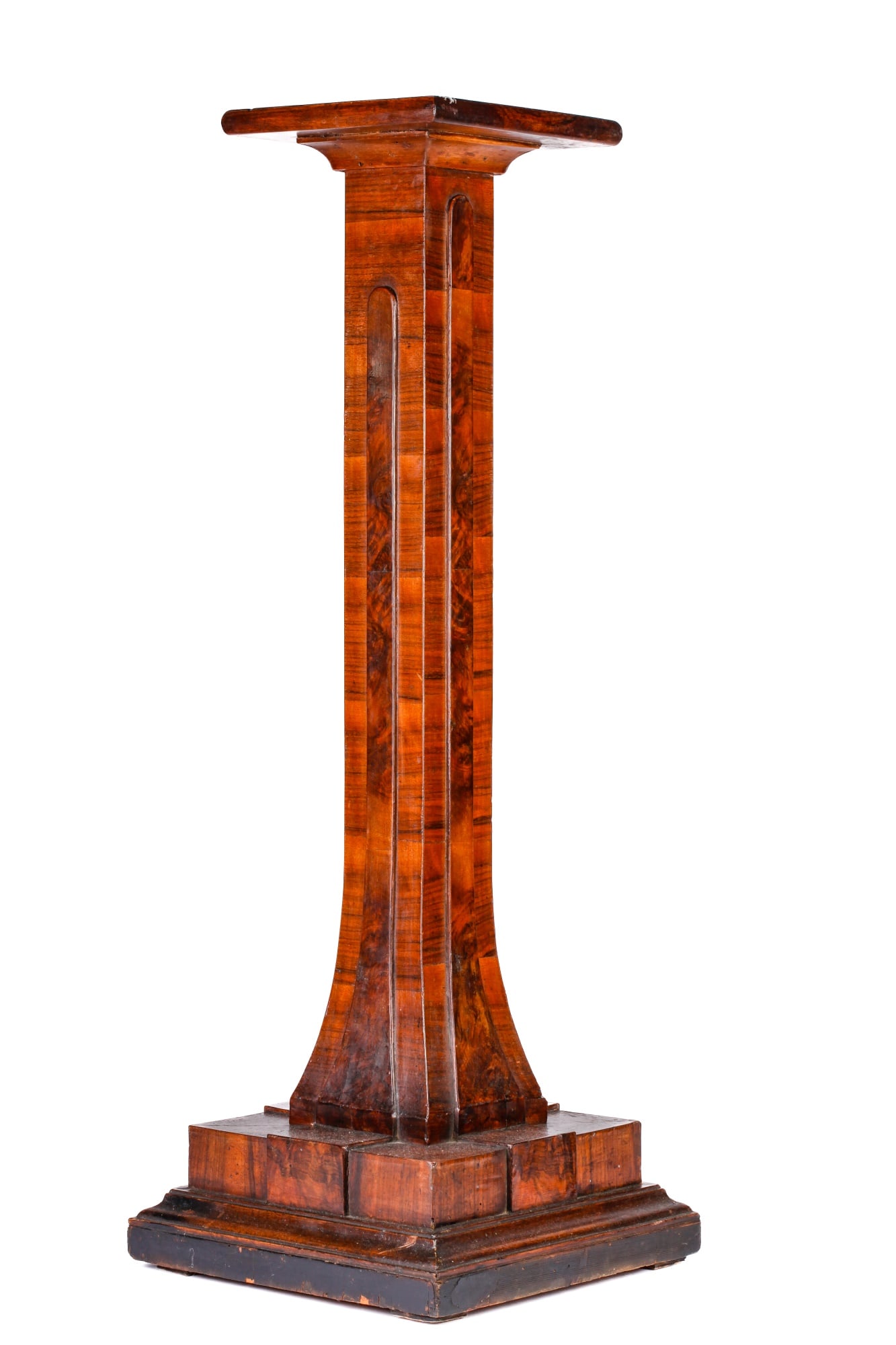 (19th c) BIEDERMEIER PEDESTAL (1 of 10)