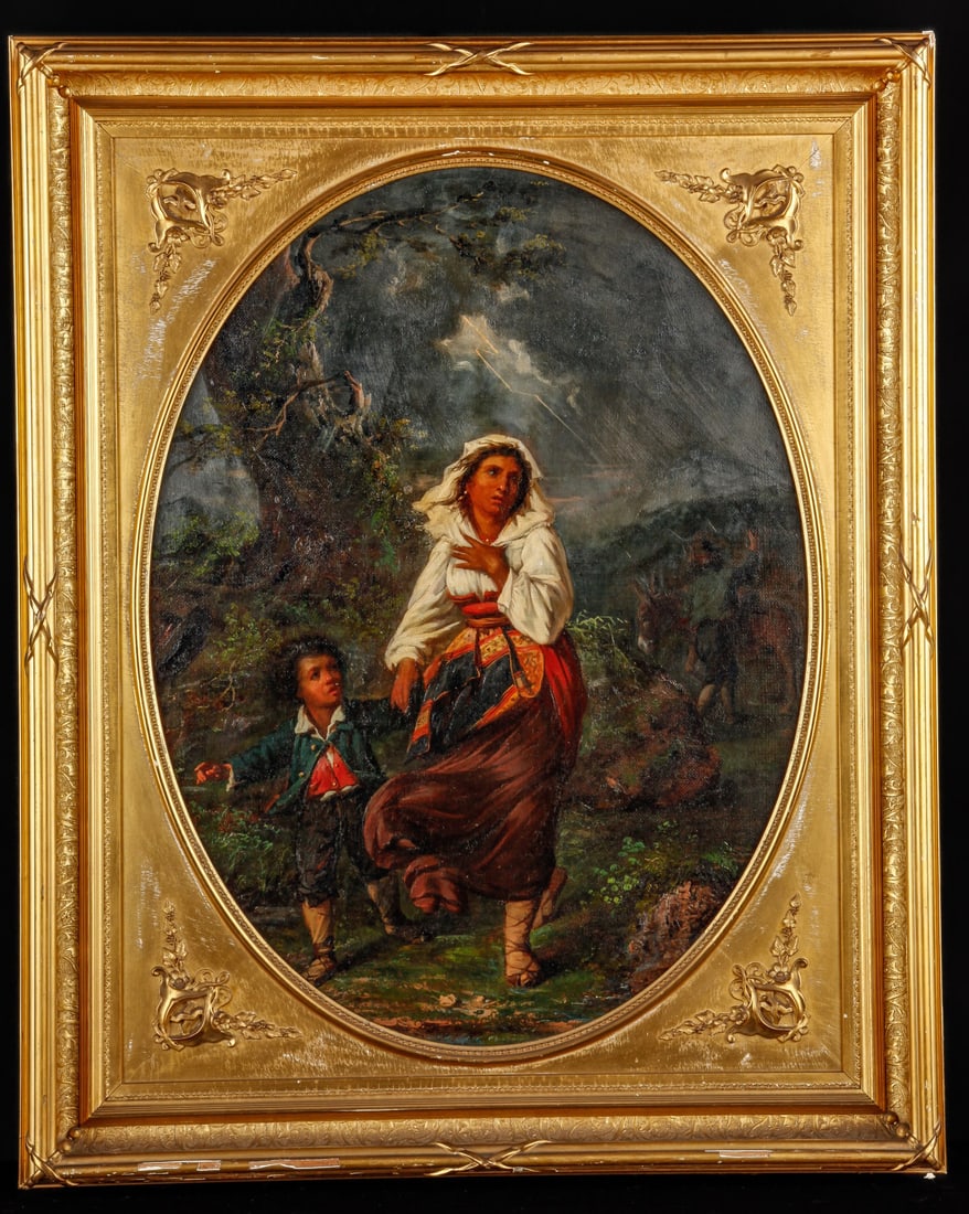 ATTR.  LUDOVICO ACCARISI (19th c) (1 of 9)