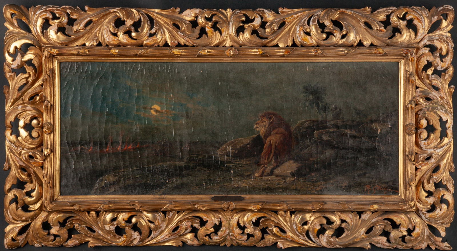 "Night in the Desert" FRENCH SCHOOL (19th c) (1 of 11)