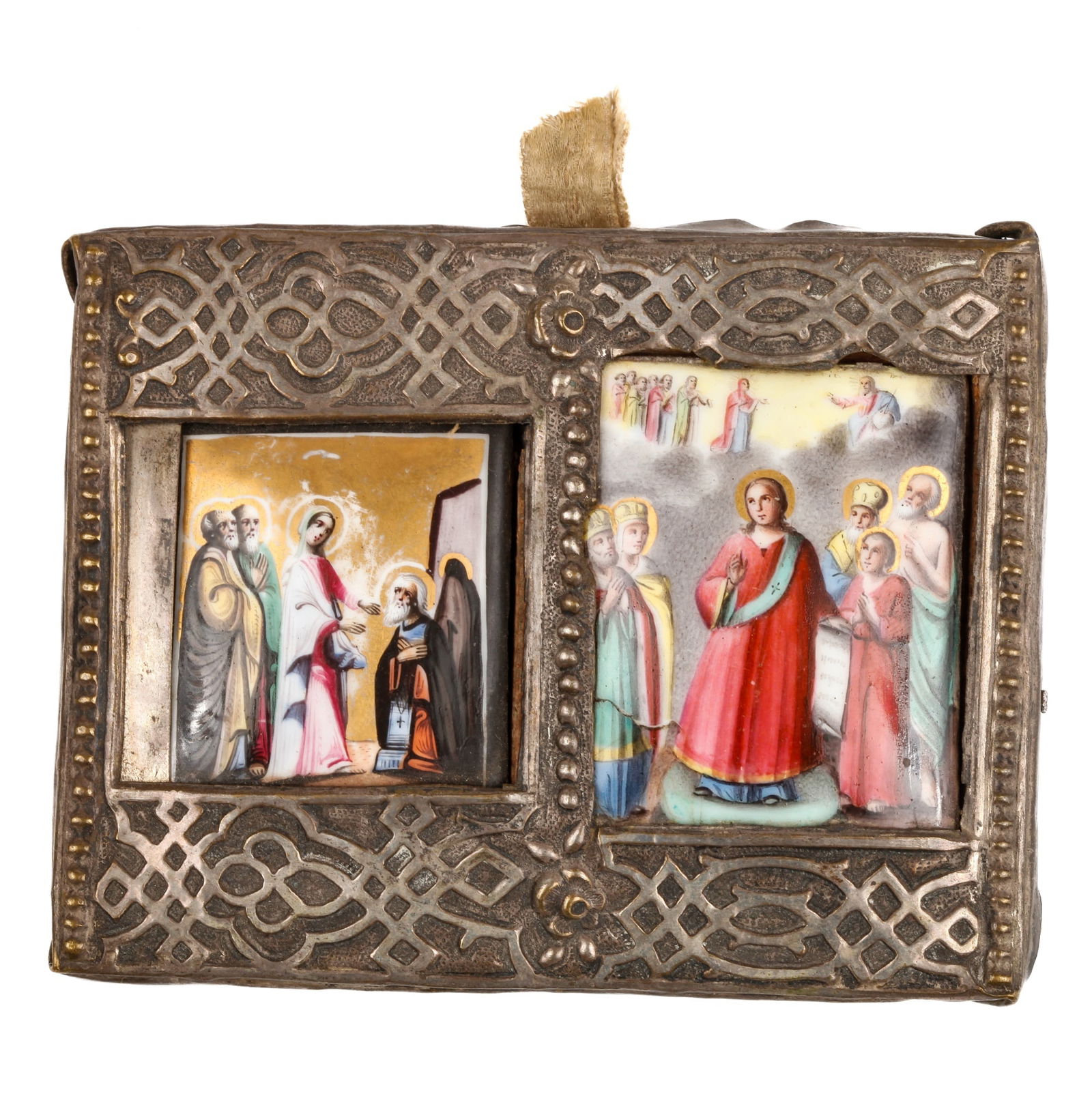 (19th c) ORTHODOX ICON (1 of 7)