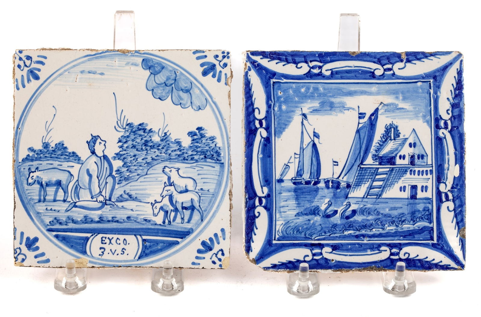 (2) DELFT TILES (1 of 7)