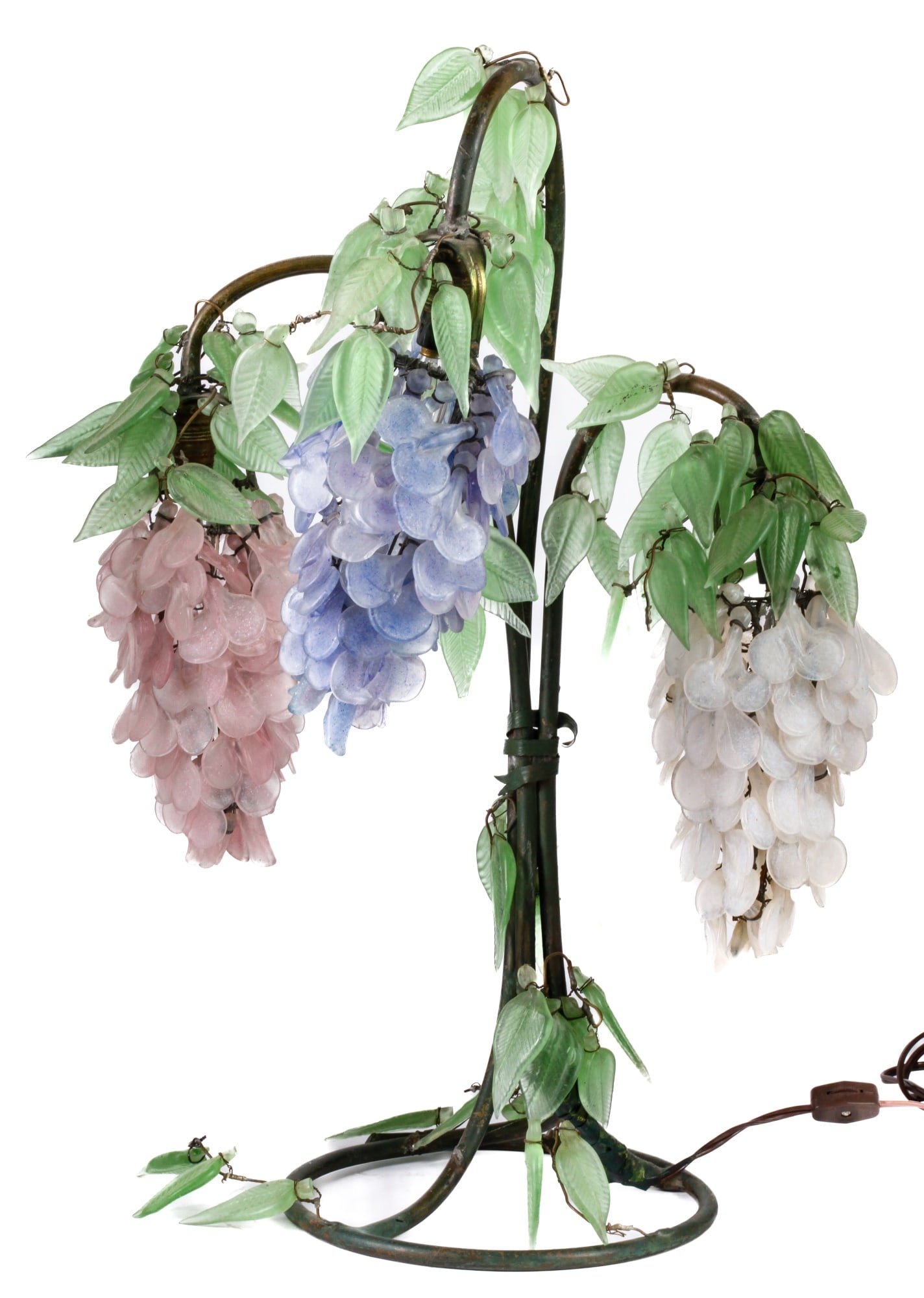 MURANO WISTERIA-FORM (3) LIGHT TABLE LAMP (1 of 11)