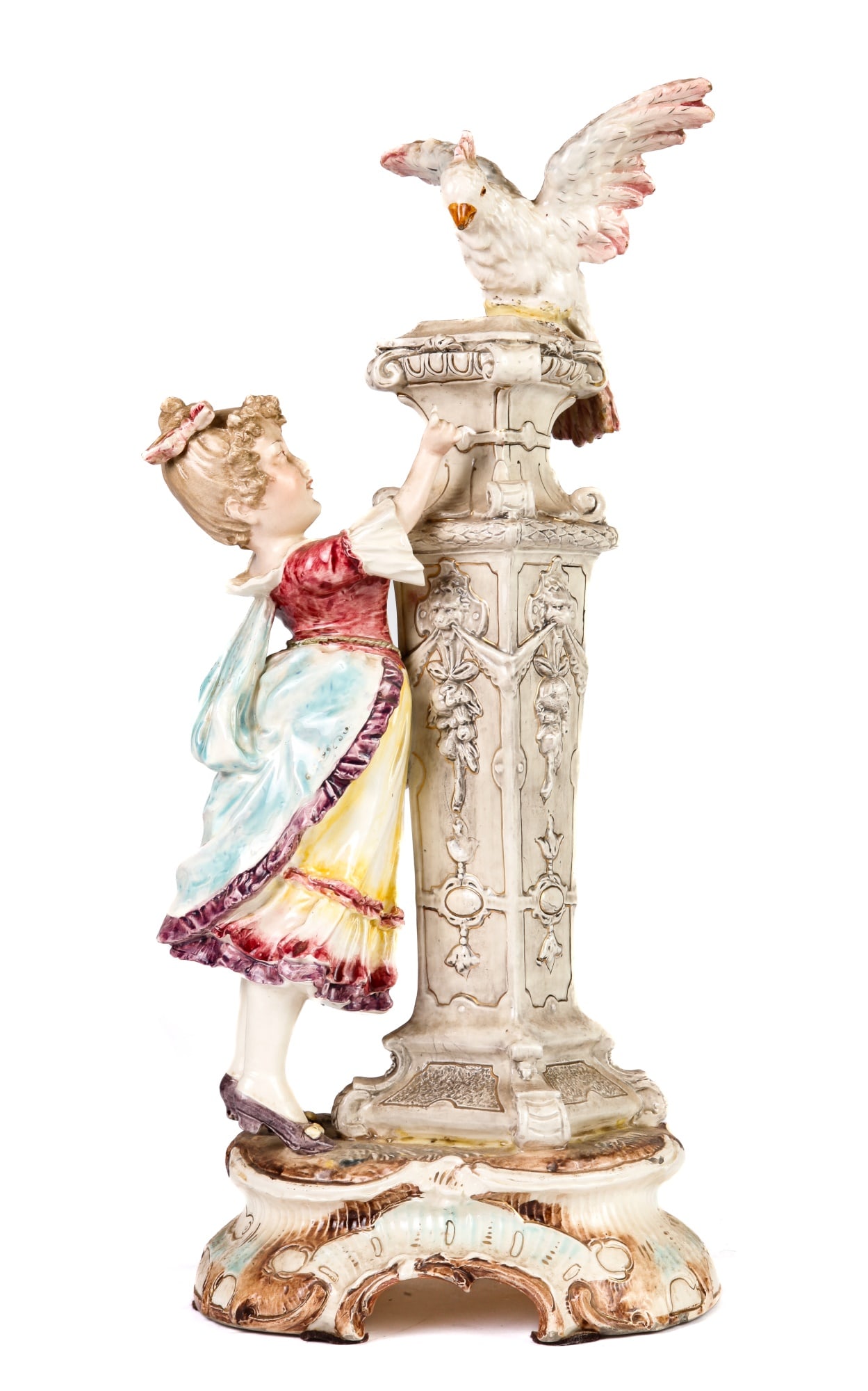 CONTINENTAL CERAMIC FIGURE GROUP (1 of 12)