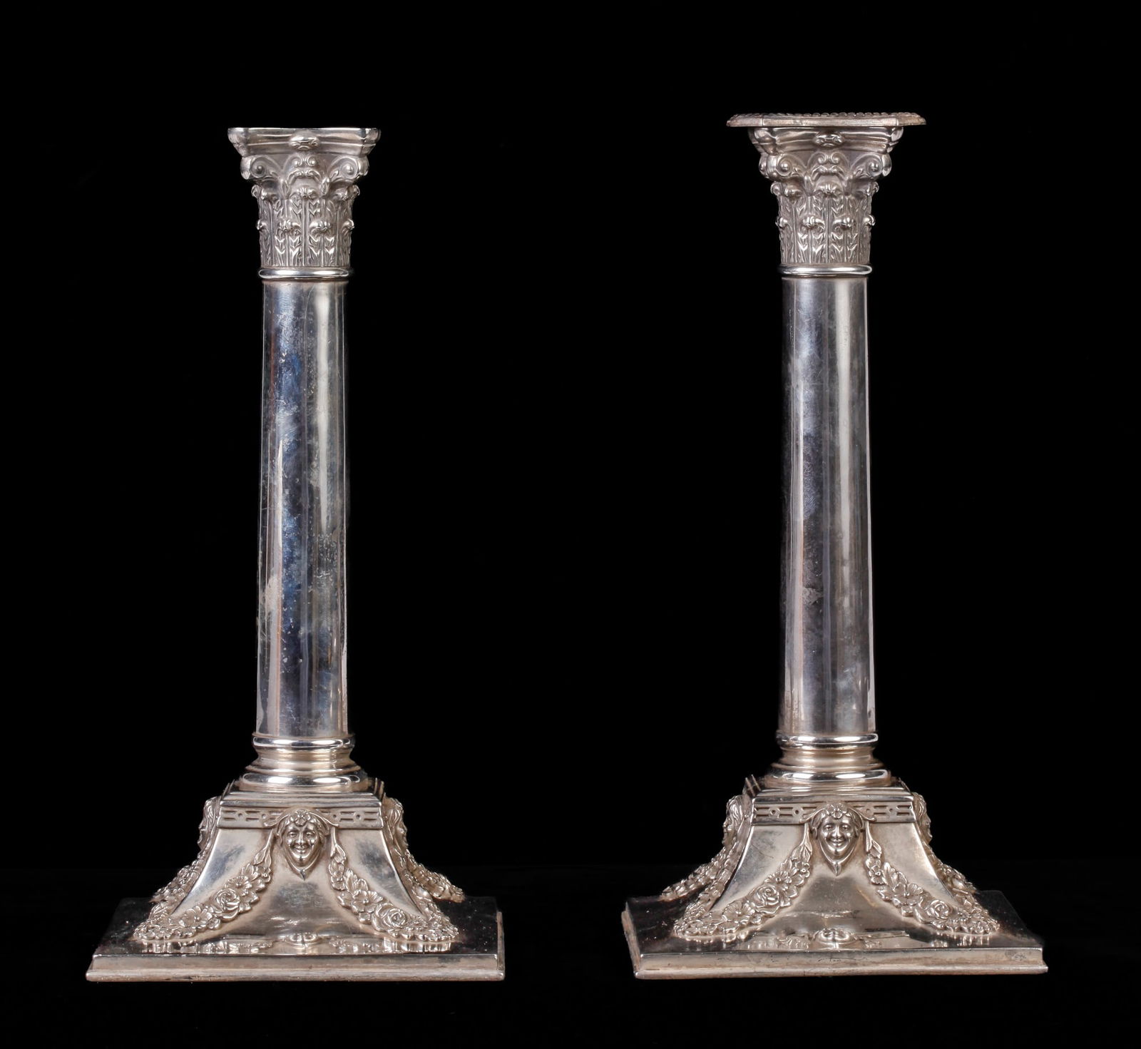 PAIR of THEODORE B. STARR STERLING CANDLESTICKS (1 of 11)