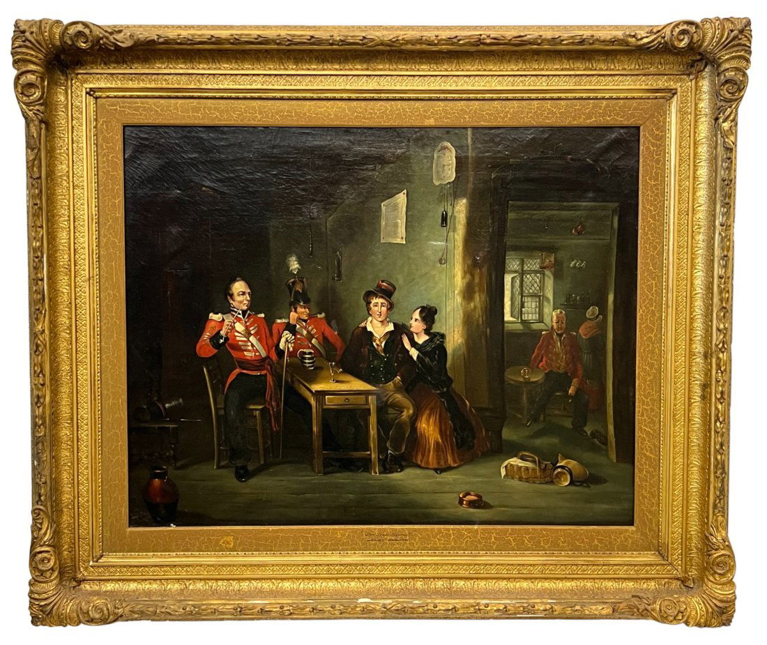 HENRY PERLEE PARKER (1795-1873) "THE NEW RECRUIT" (1 of 15)