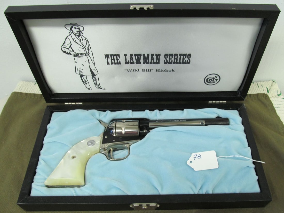 COLT COMMEMORATIVE 22 – WILD BILL HICKOCK: sn 1343 WB