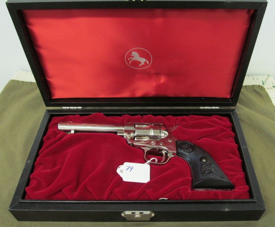 COLT COMMEMORATIVE 22L - LAWMAN SERIES – BAT MASTE: sn 1343 LM