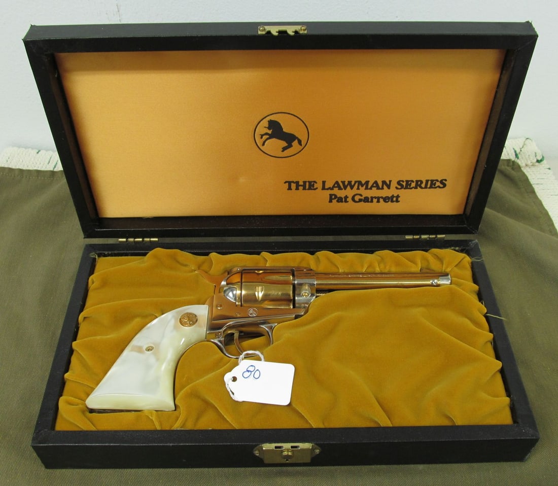 COLT COMMEMORATIVE 22 L - LAWMAN SERIES – PAT GARR: sn 1343 PG