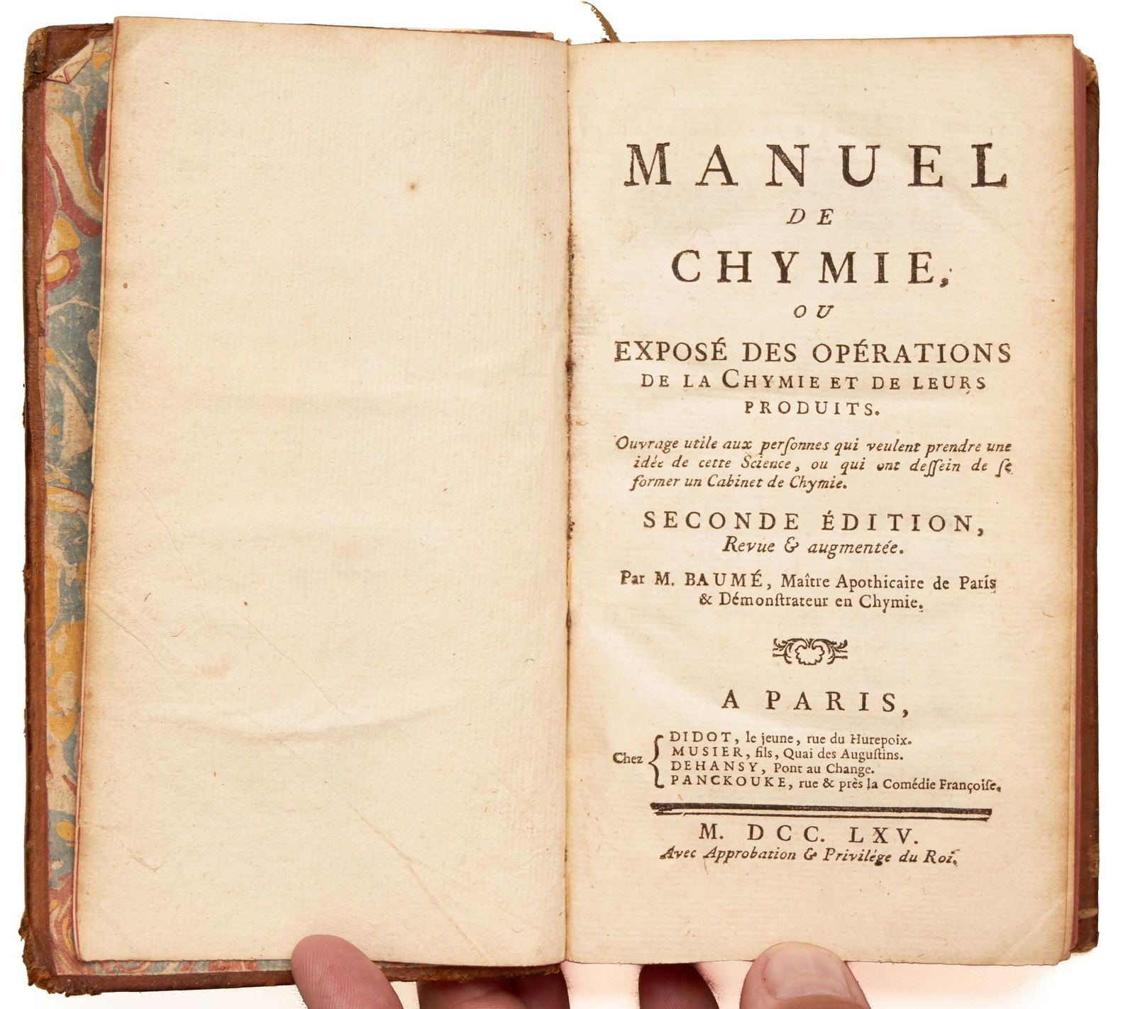 BAUMÉ (Antoine) (1 of 7)