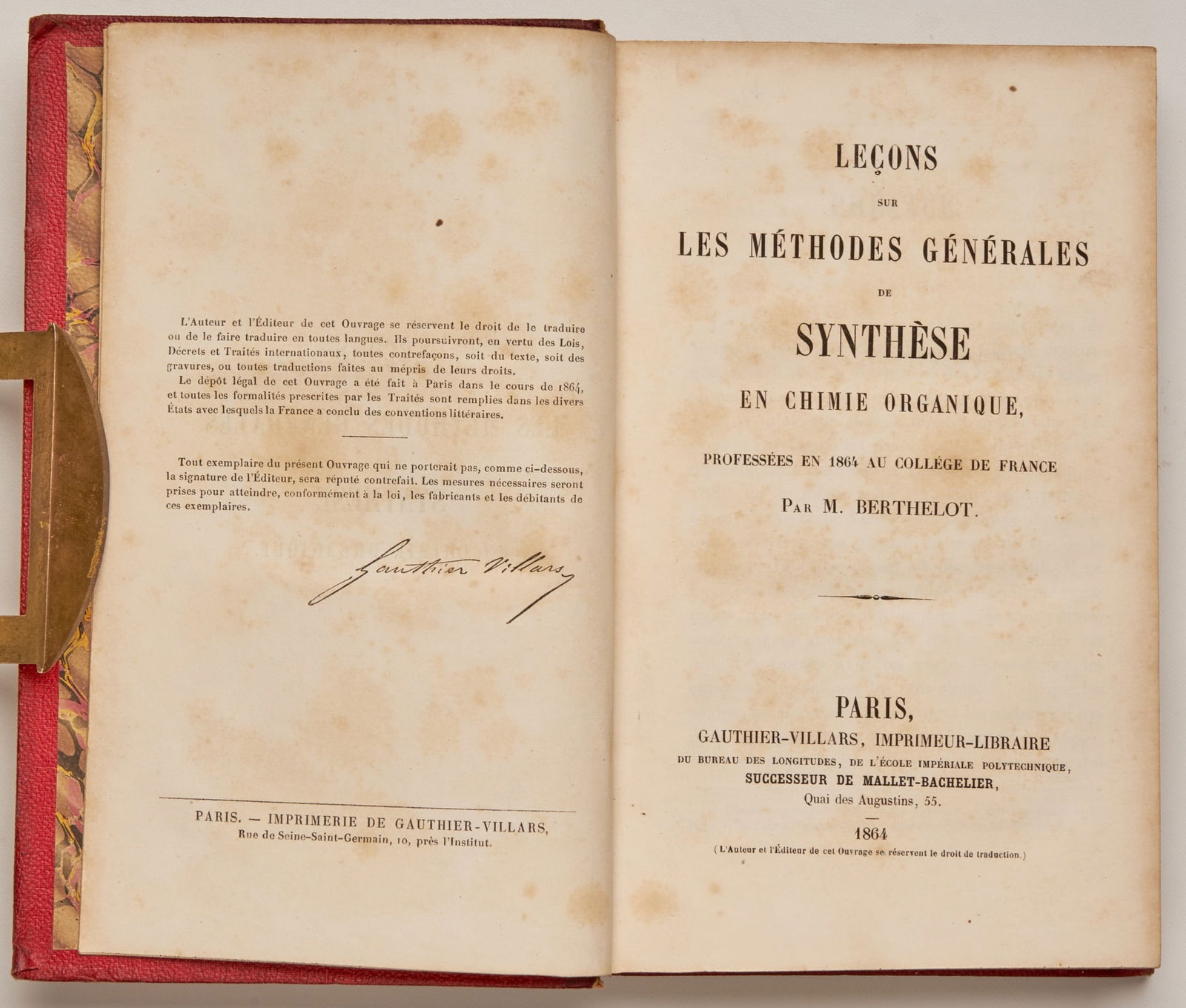 BERTHELOT, M. (Marcellin) (1 of 14)