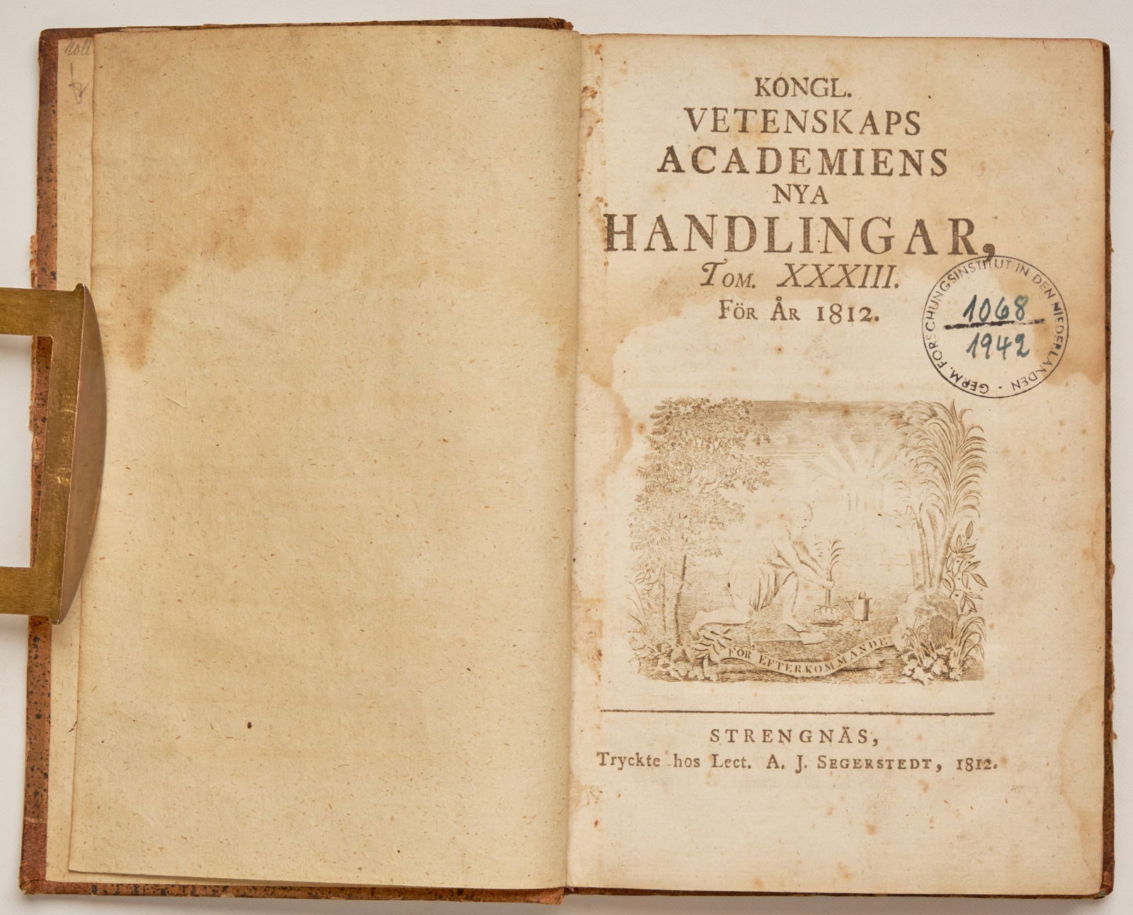 BERZELIUS, J. (Jons Jacob) (1 of 7)