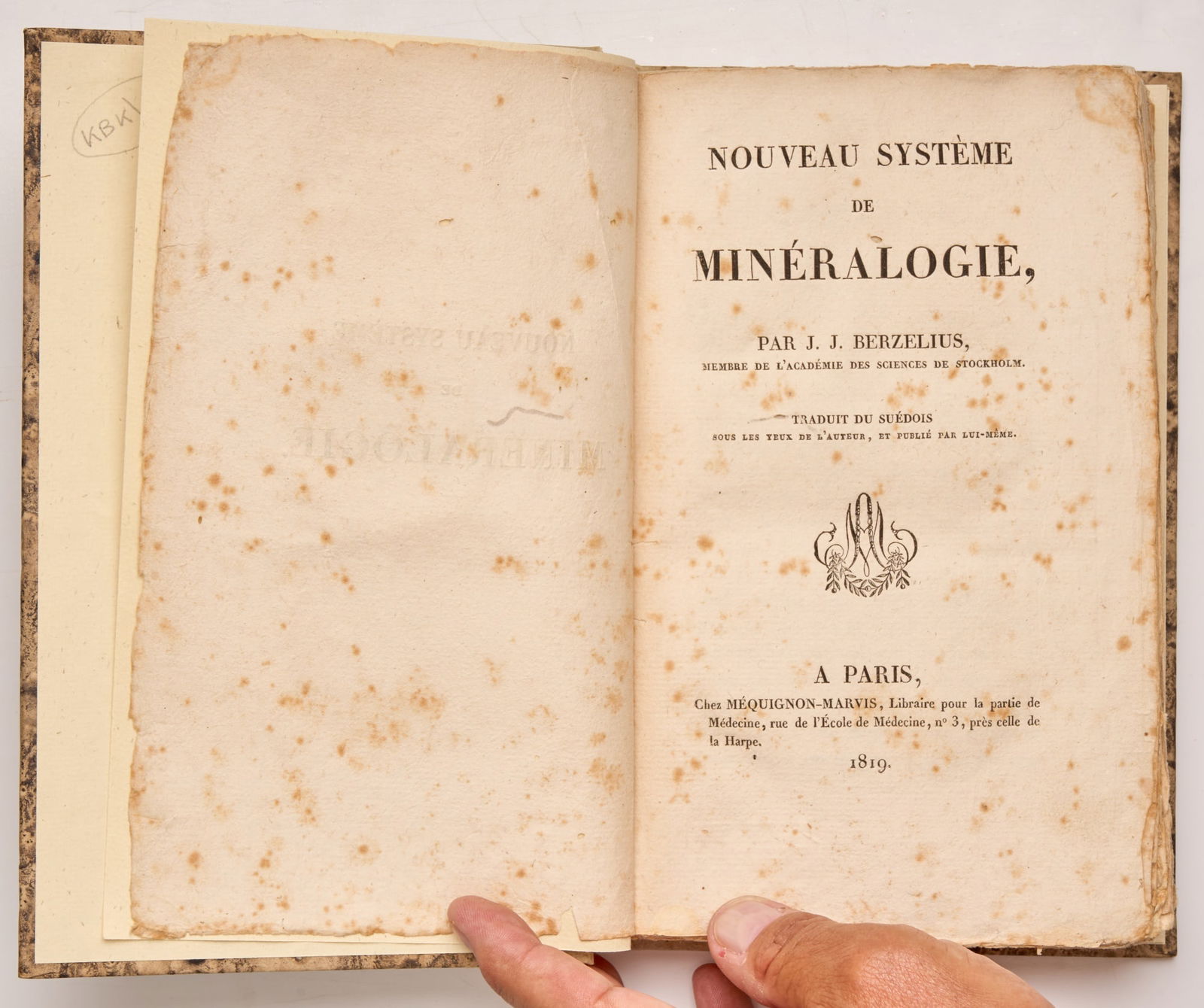 BERZELIUS, Jons Jacob (1 of 6)