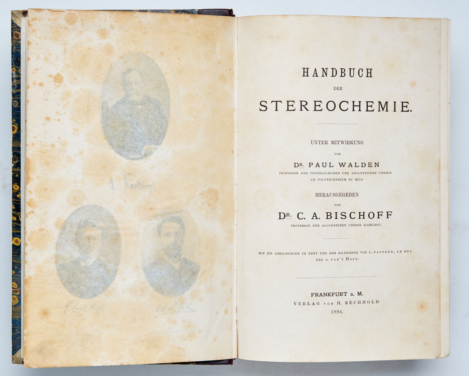 BISCHOFF, Carl Adam (with WALDEN, Paul) (1 of 7)