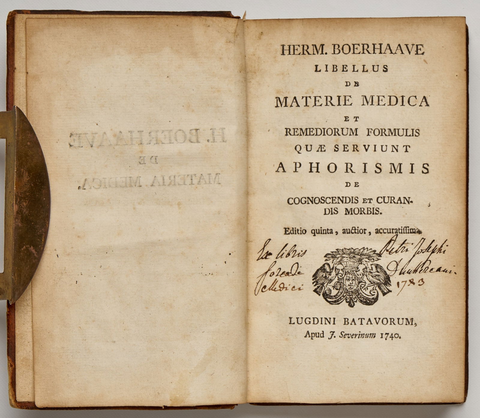 BOERHAAVE, Hermann (1 of 9)