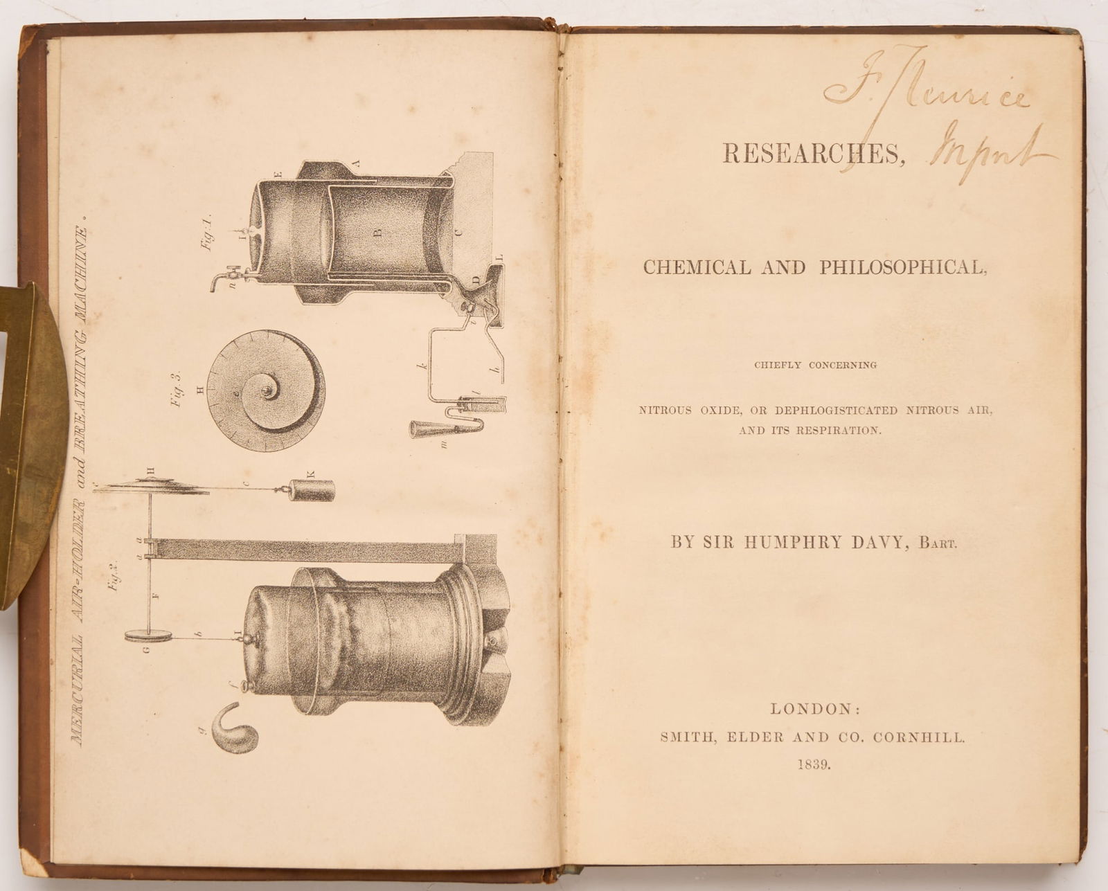 DAVY, Sir Humphry (1 of 3)