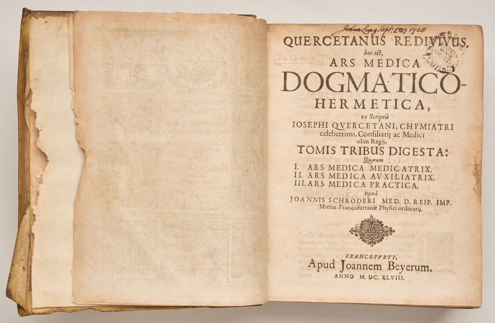 DU CHESNE, Joseph (or QUERCETANUS) (1 of 11)