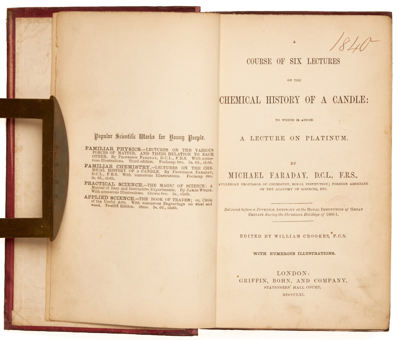 FARADAY, Michael (1 of 8)