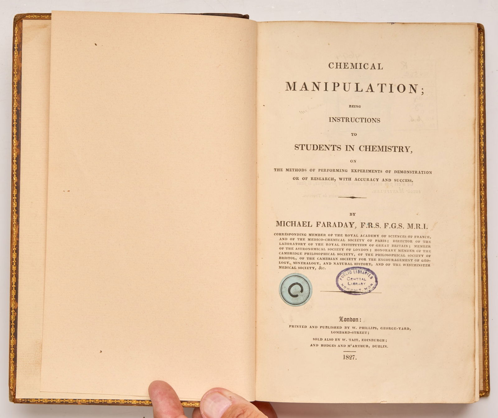 FARADAY, Michael (1 of 8)