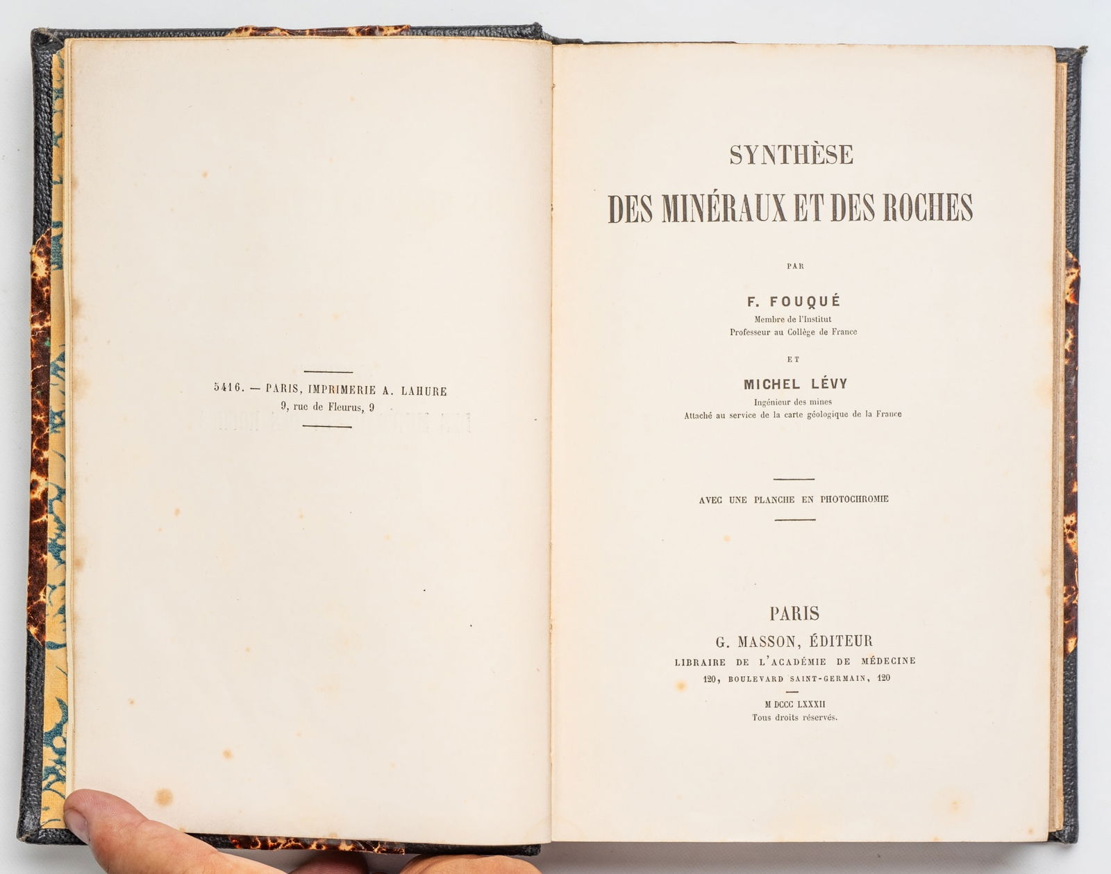 FOUQUÉ, F. (Ferdinand André) and LÉVY, Michel (1 of 9)