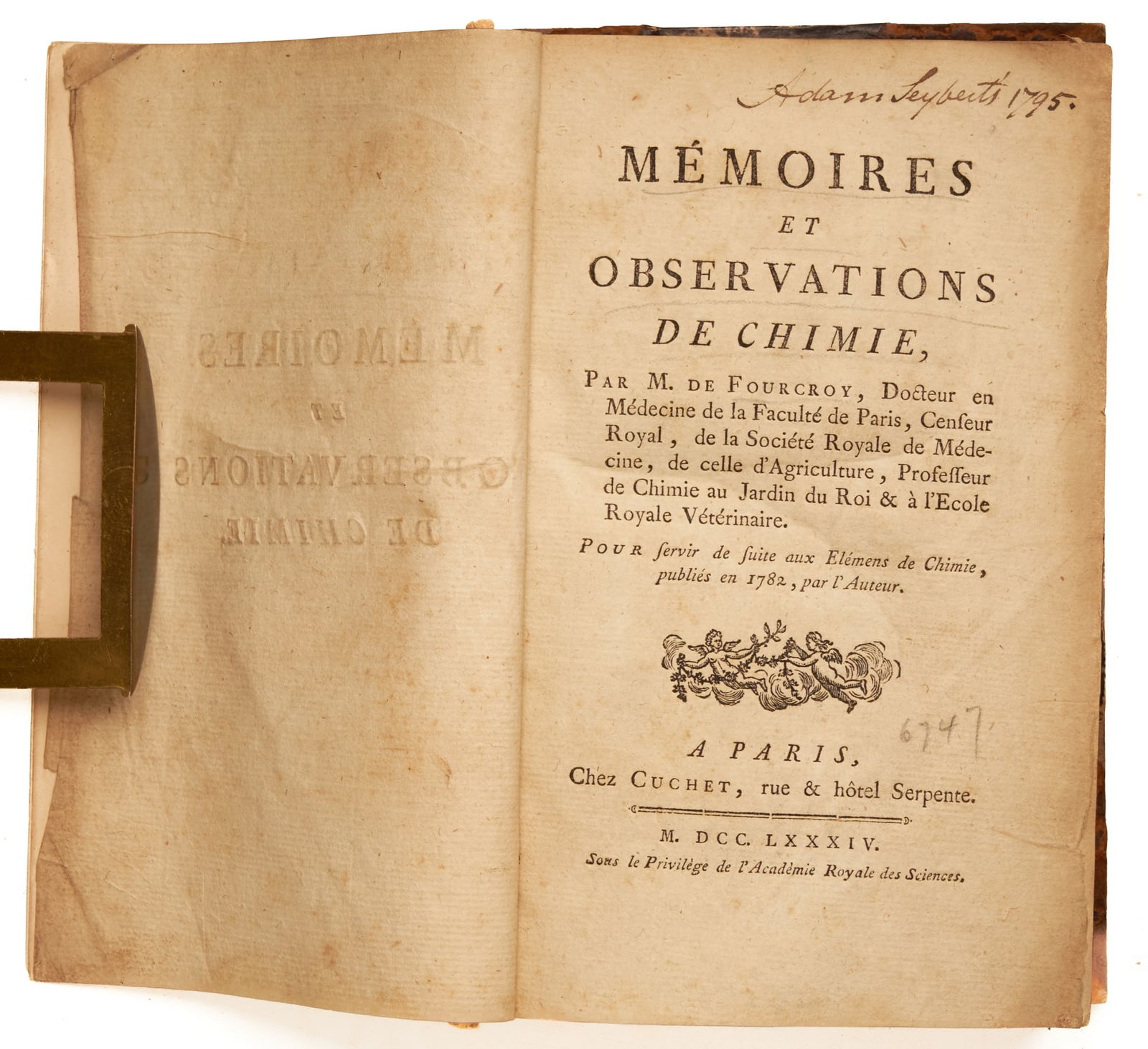 FOURCROY, Antoine François de (1 of 8)