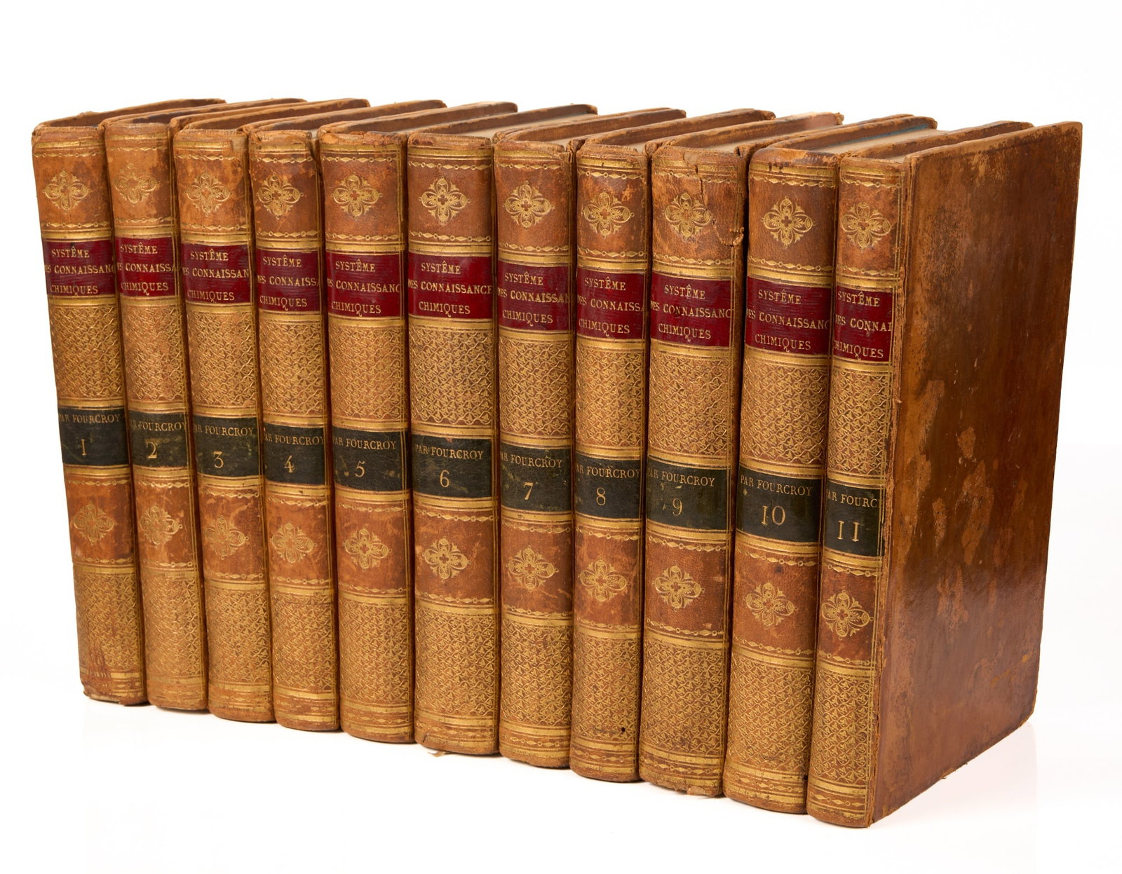 FOURCROY, Antoine François: FOURCROY, Antoine François Systeme des Connaissances Chimiques, et des leurs applications aux Phénoménes de la nature et de l’art; par A.F. Fourcroy Paris: Baudouin, Imprimeur de 