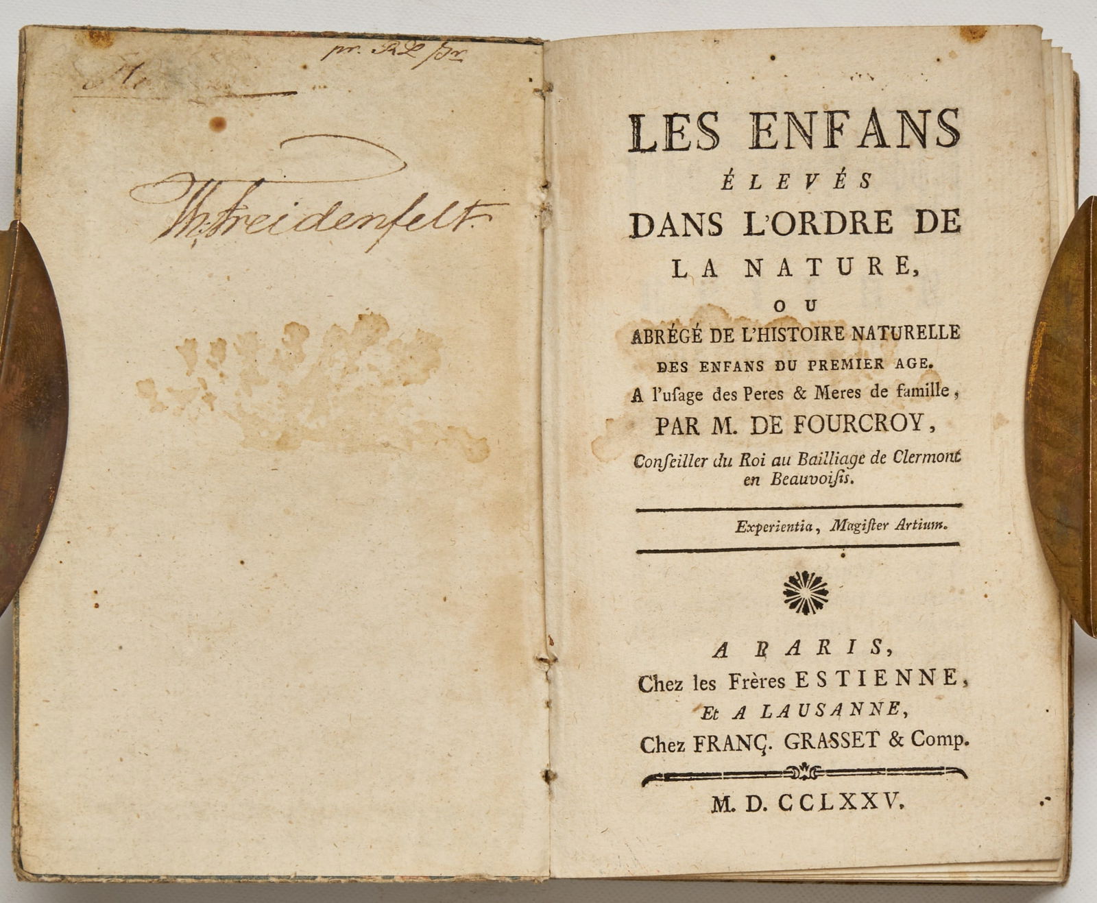 FOURCROY DE GUILLERVILLE, Jean Louis de (1 of 6)