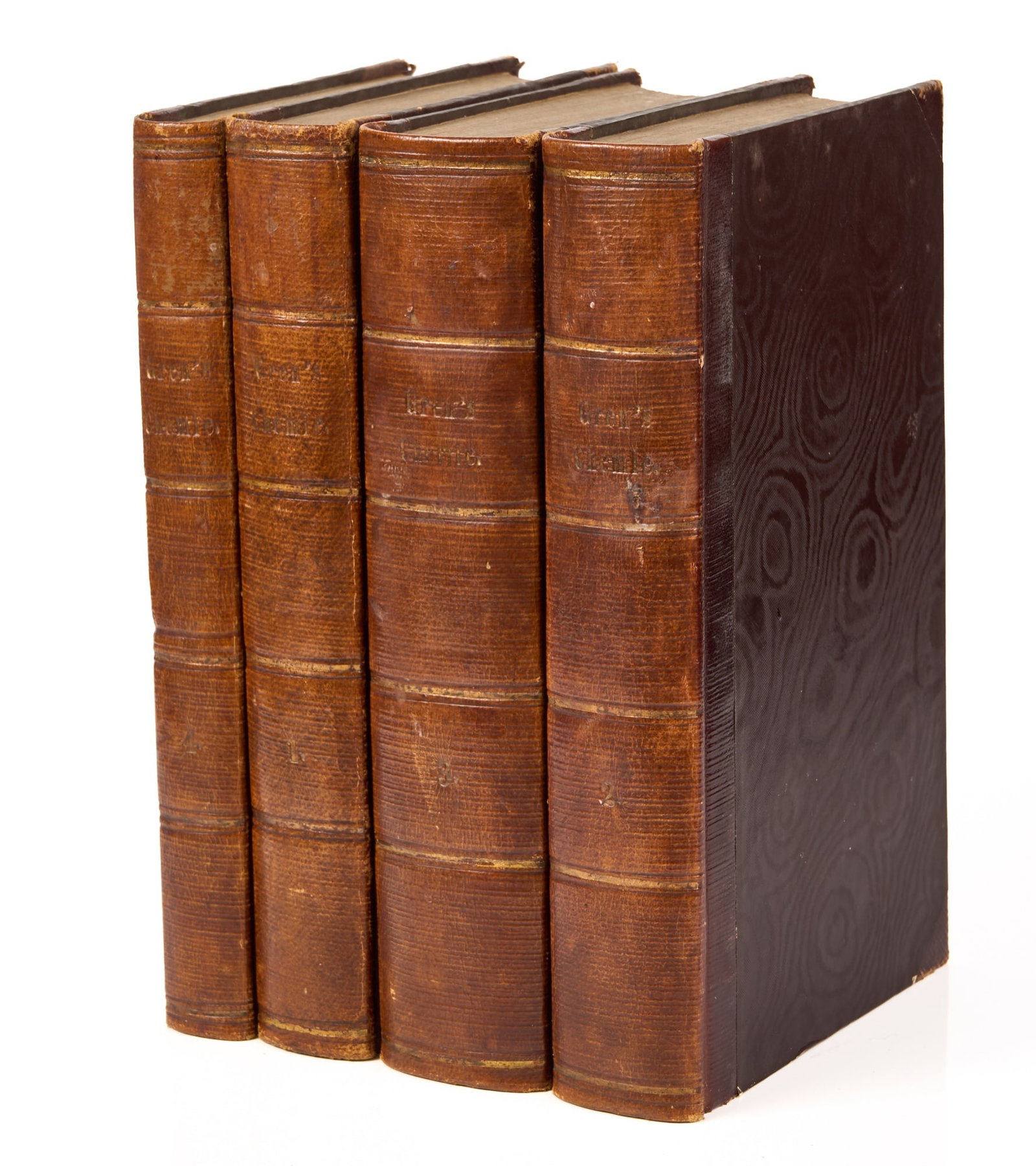 GREN, Friedrich Albrect Carl: GREN, Friedrich Albrect Carl Systematisches Handbuch der Gesammten Chemie. Zweite, ganz umgearbeitete Auflage Halle: Im Verlage der Waisenhaus+Buchhandlung, 1794, 1795, 1796 Second Edition, 4 Volumes 