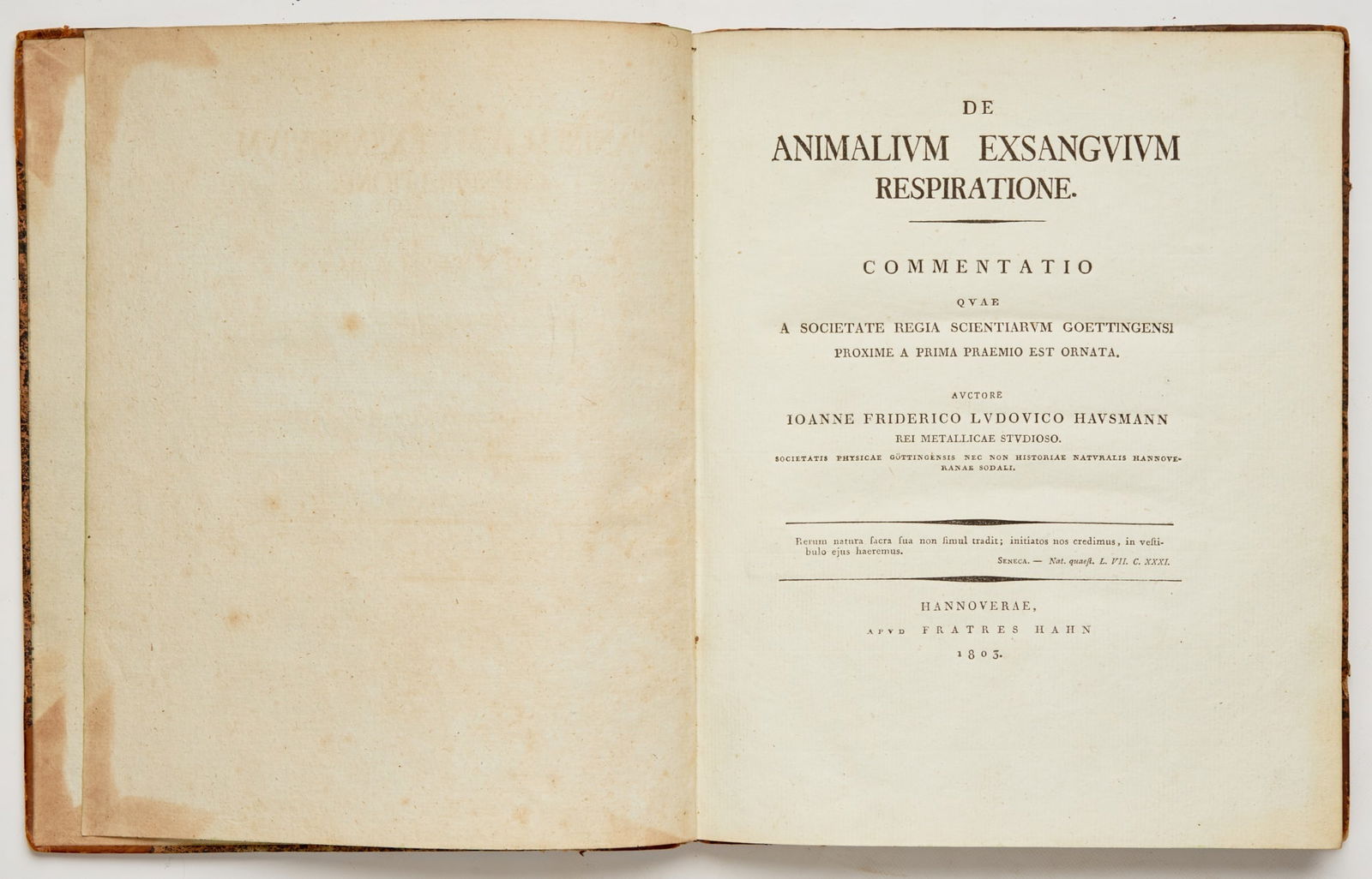 HAUSMANN, Ioanne Friderico Ludovico (1 of 6)