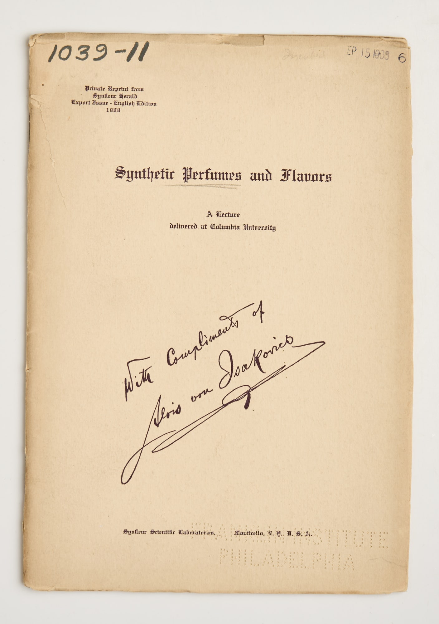 ISAKOVICS, Alois von (1 of 7)