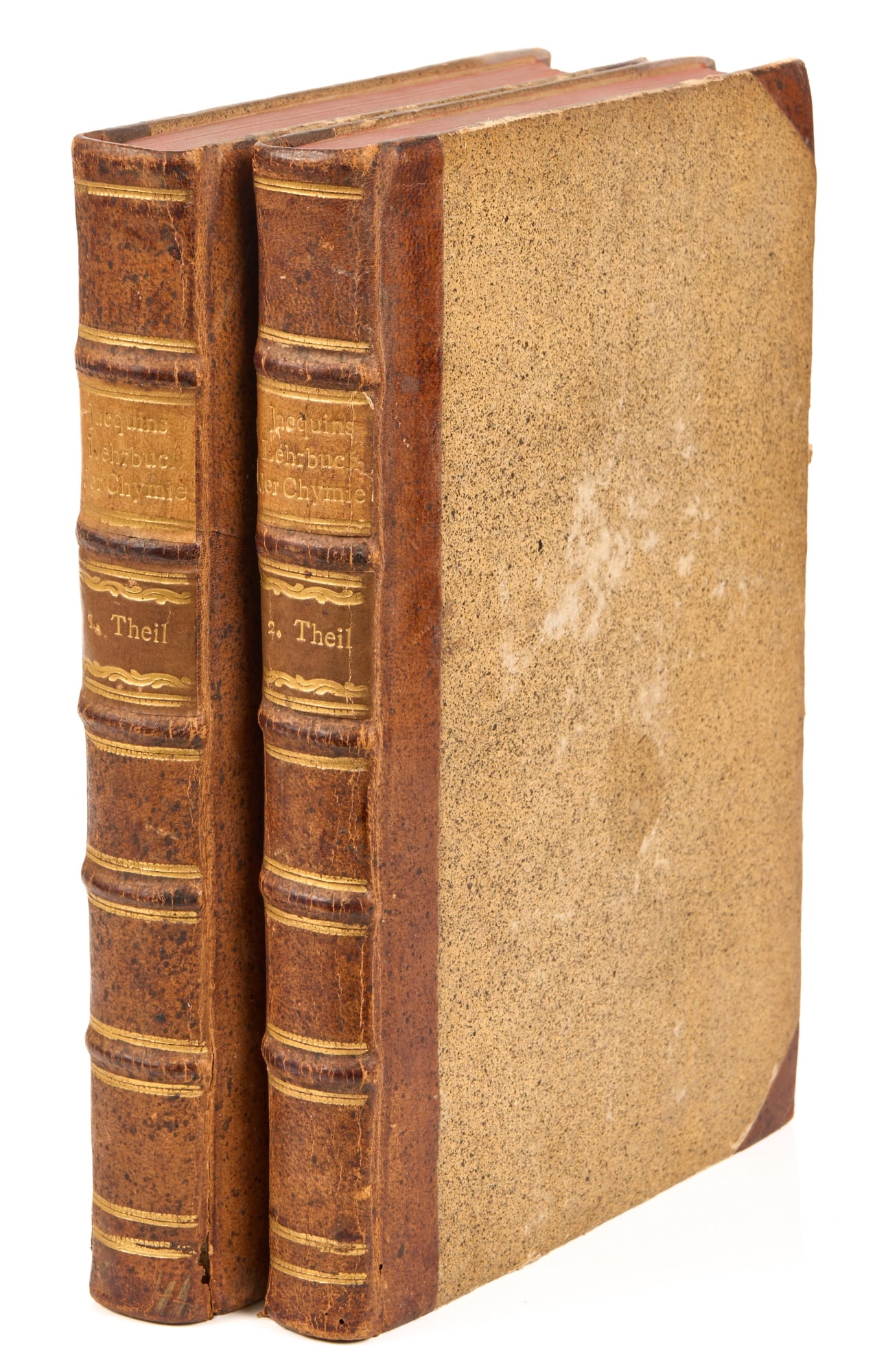 JACQUIN, Joseph Franz: JACQUIN, Joseph Franz Lehrbuch der allgemeinen und medicinischen Chymie zum Gebrauche seiner Vorlesungen. Zweyte umgeänderte und vermehrte Auflage Vienna: Christian Friedrich Wappler, 1798 Second
