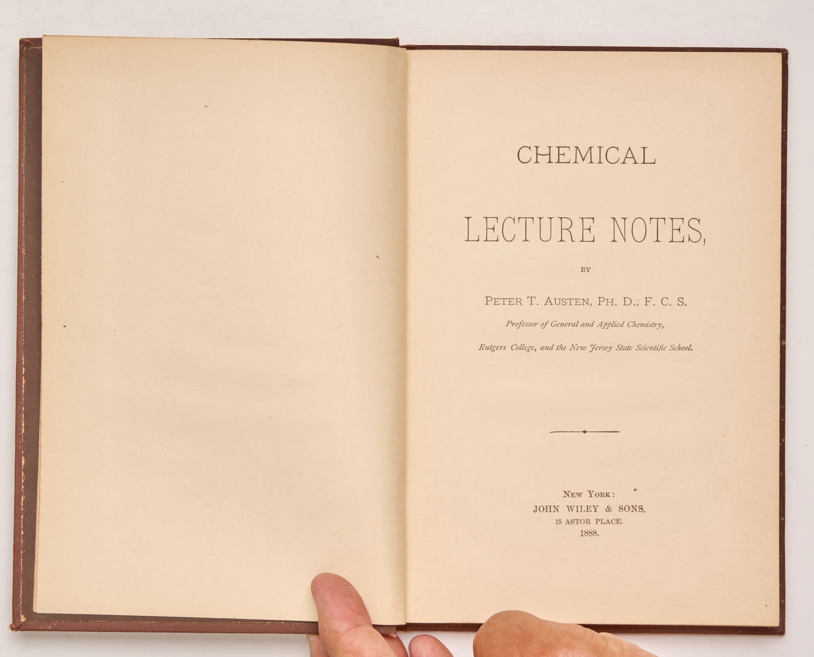 AUSTEN, Peter T. (Townsend) (1 of 6)