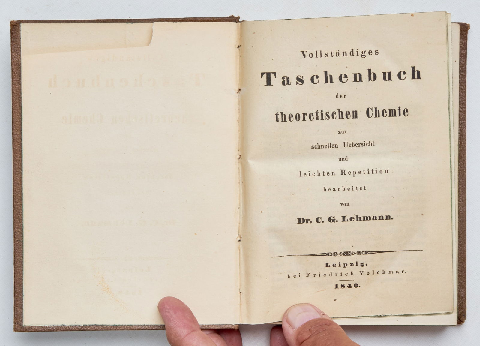 LEHMANN, C.G. (Carl Gustave) (1 of 8)