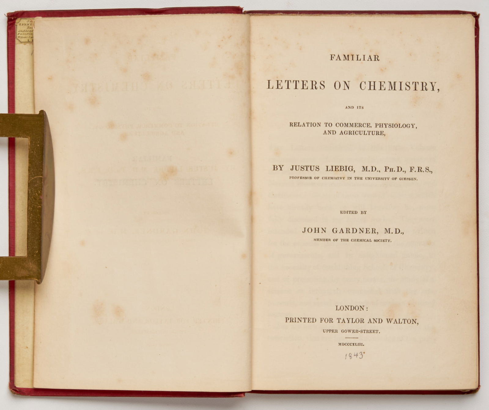 LIEBIG, Justus von (1 of 5)