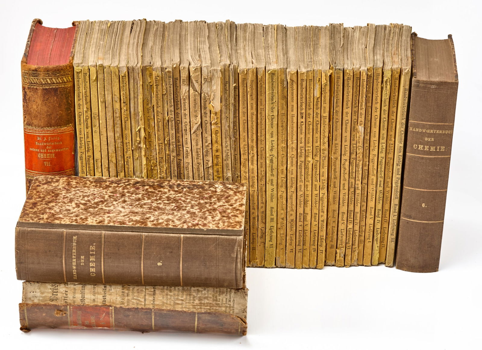 LIEBIG, Justus; POGGENDORFF, Johann Christian; WÖHLER, Friedrich; Edited by KOLBE, HERRMANN (1 of 9)