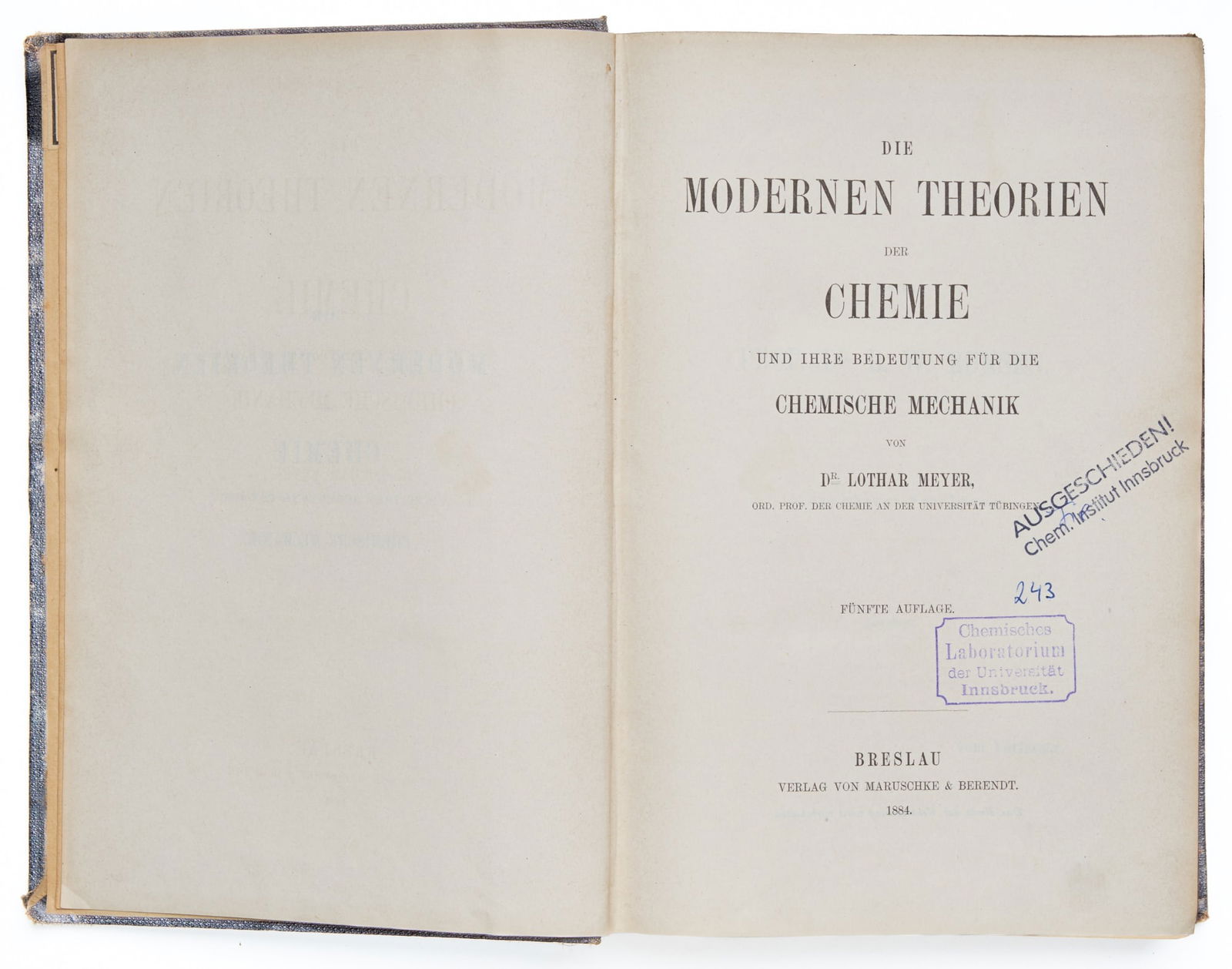 MEYER, (Julius) Lothar (1 of 11)