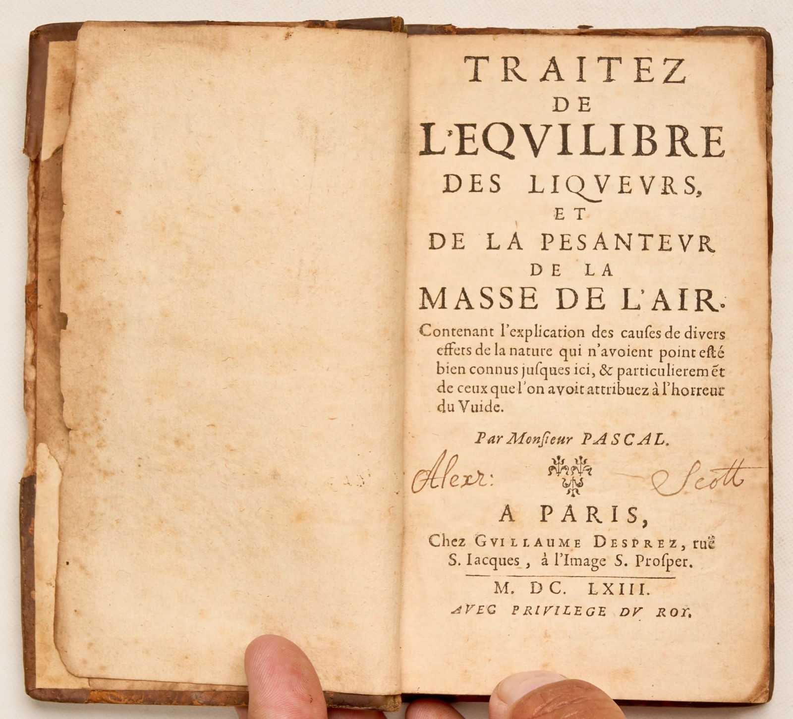 PASCAL (Blaise) (1 of 10)