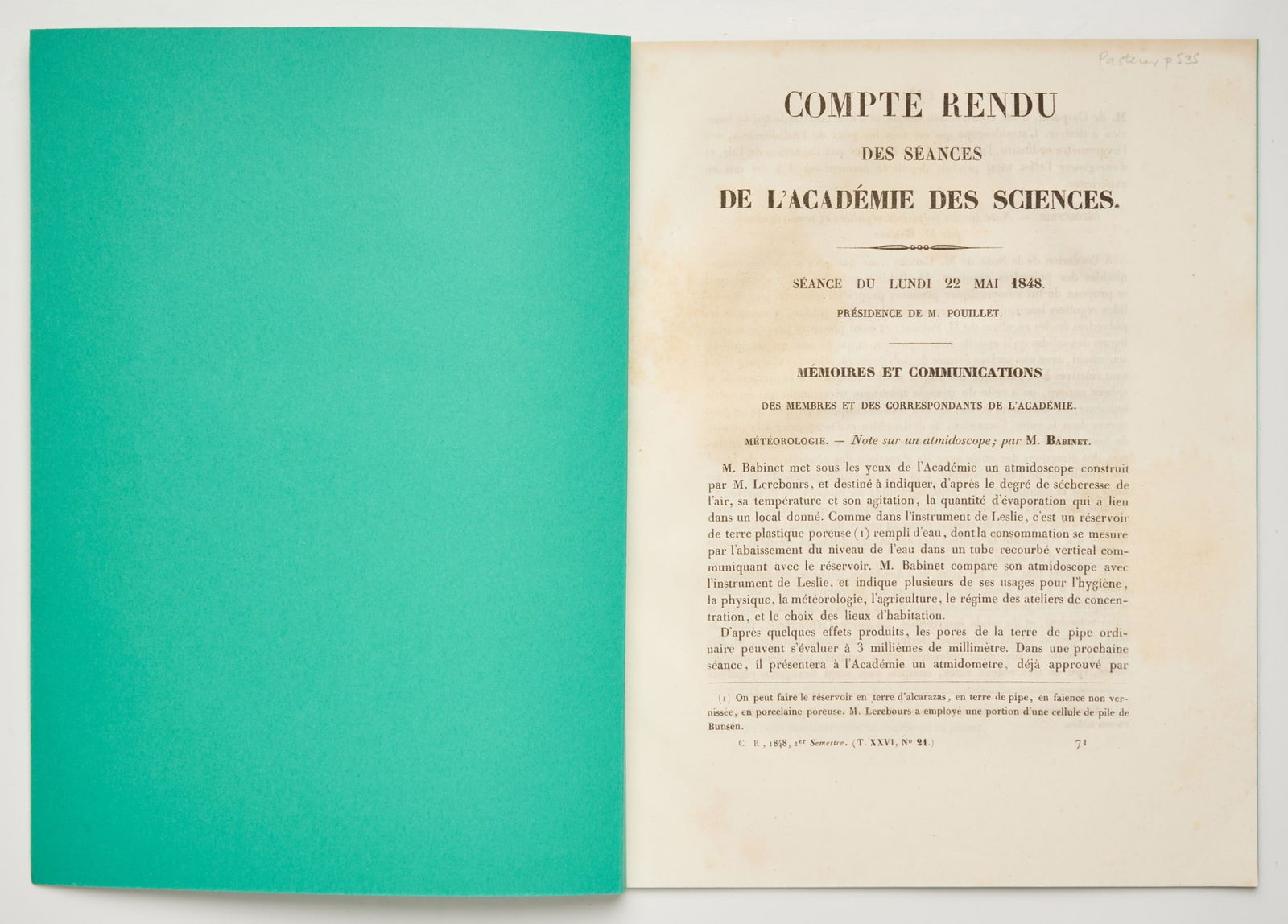 PASTEUR, Louis (1 of 4)