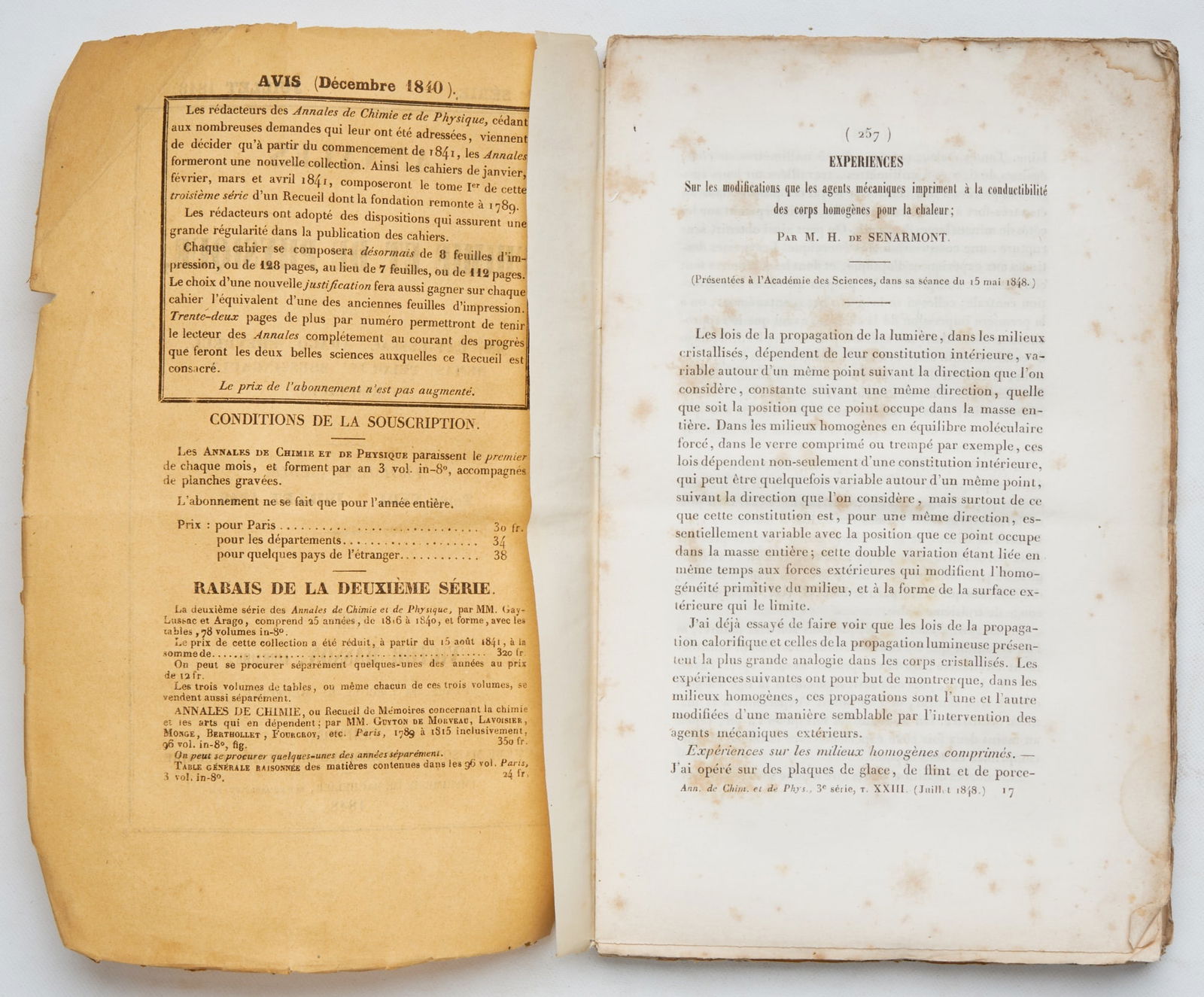 PASTEUR, L. (Louis) (1 of 10)