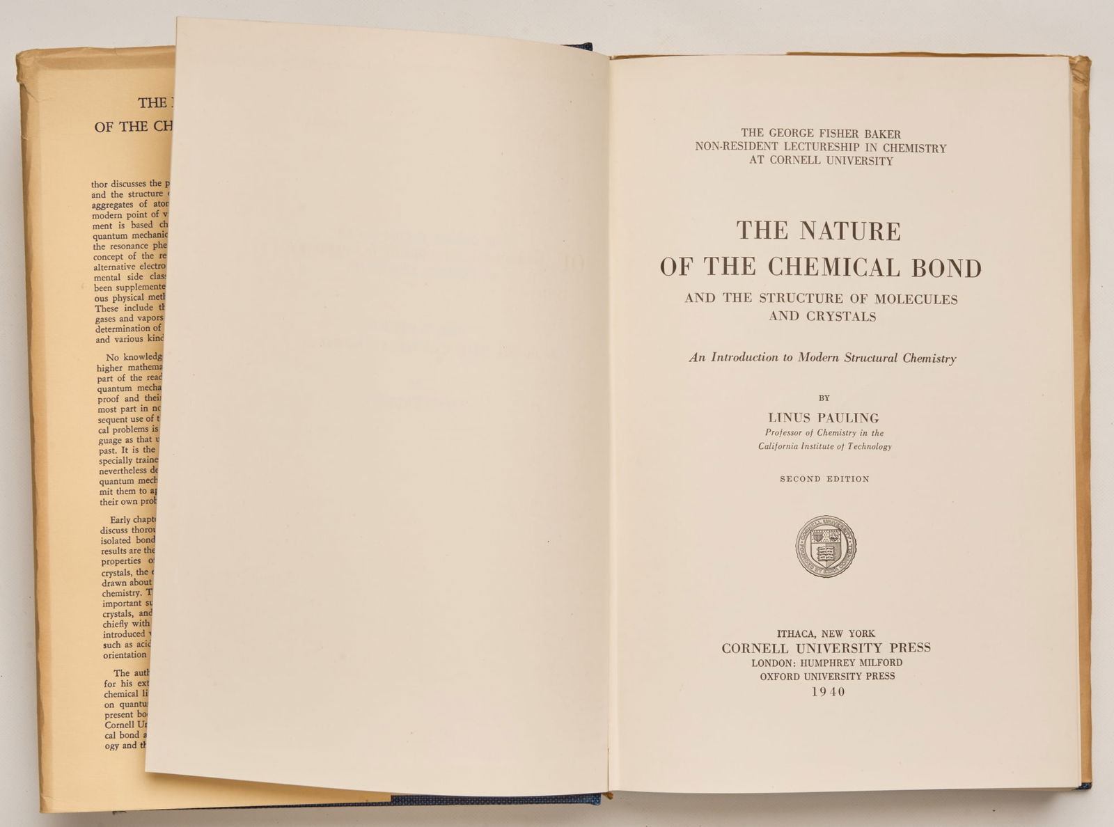 PAULING, Linus (1 of 10)