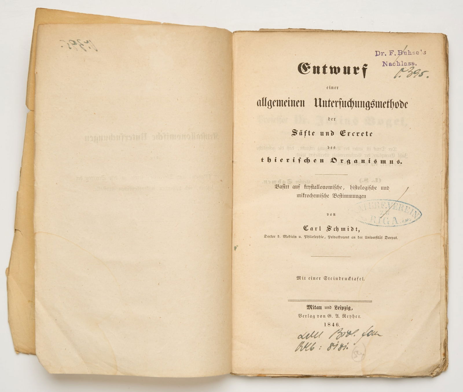 SCHMIDT, Carl (Ernst Carl Heinrich) (1 of 12)