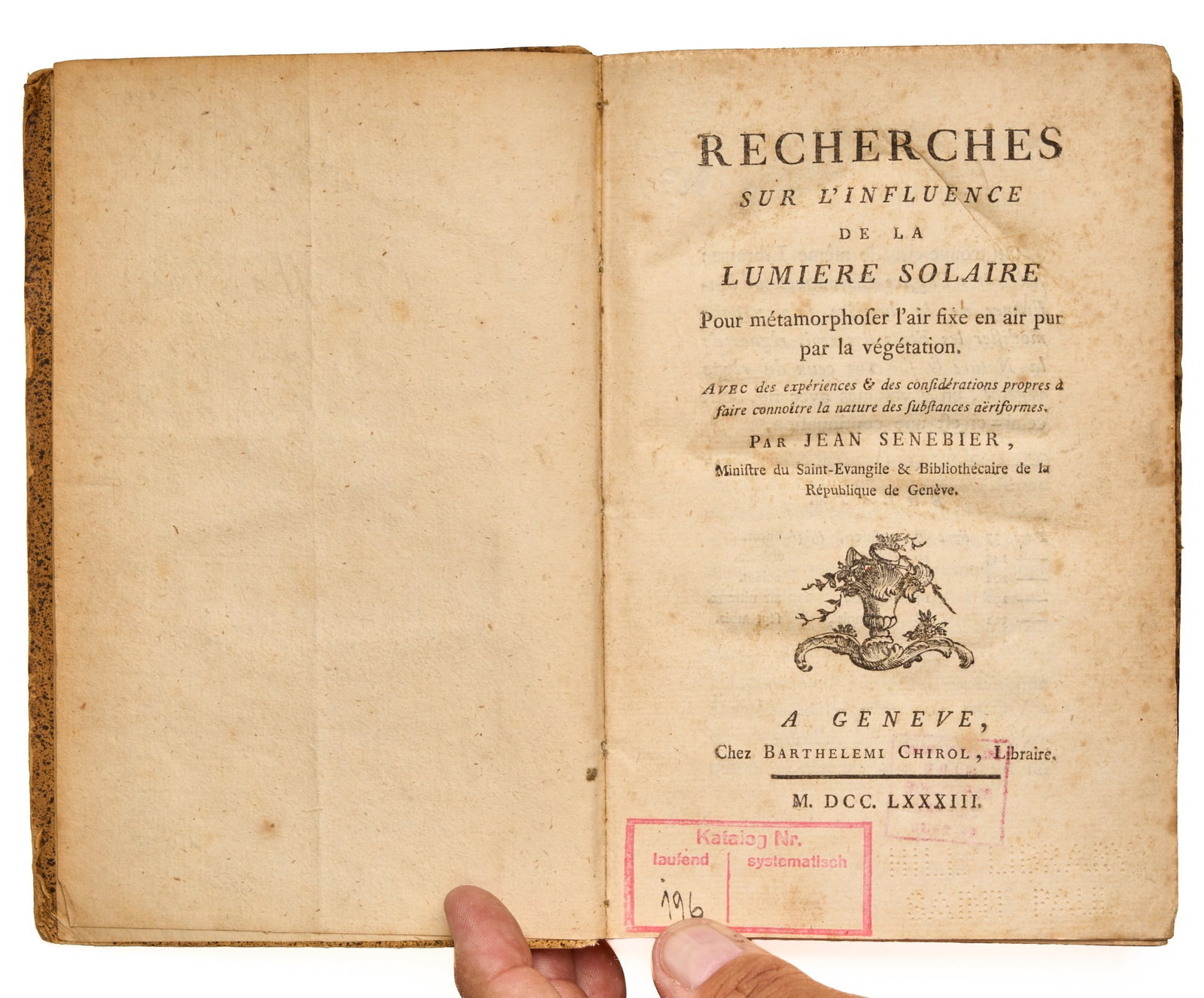 SENEBIER, Jean (1 of 8)