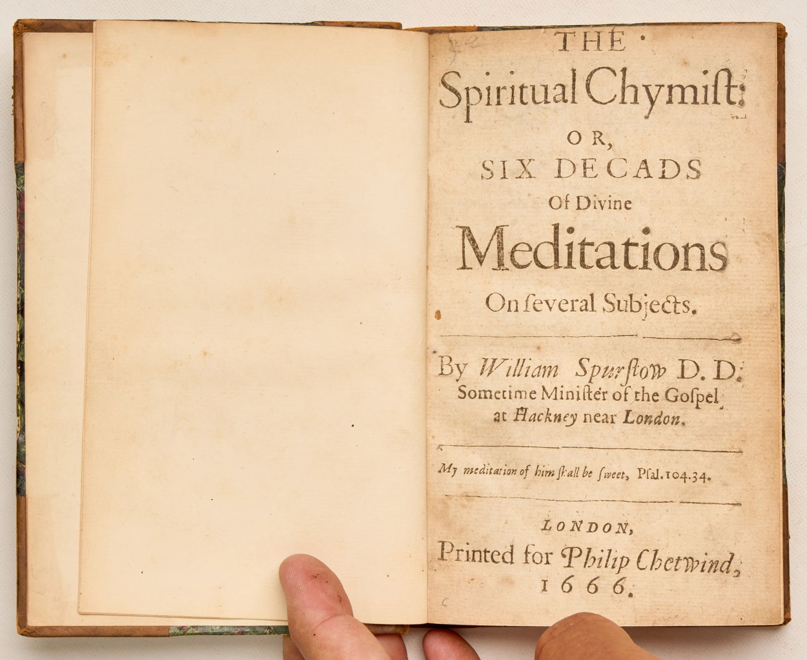 SPURSTOW, William, D.D. (1 of 7)