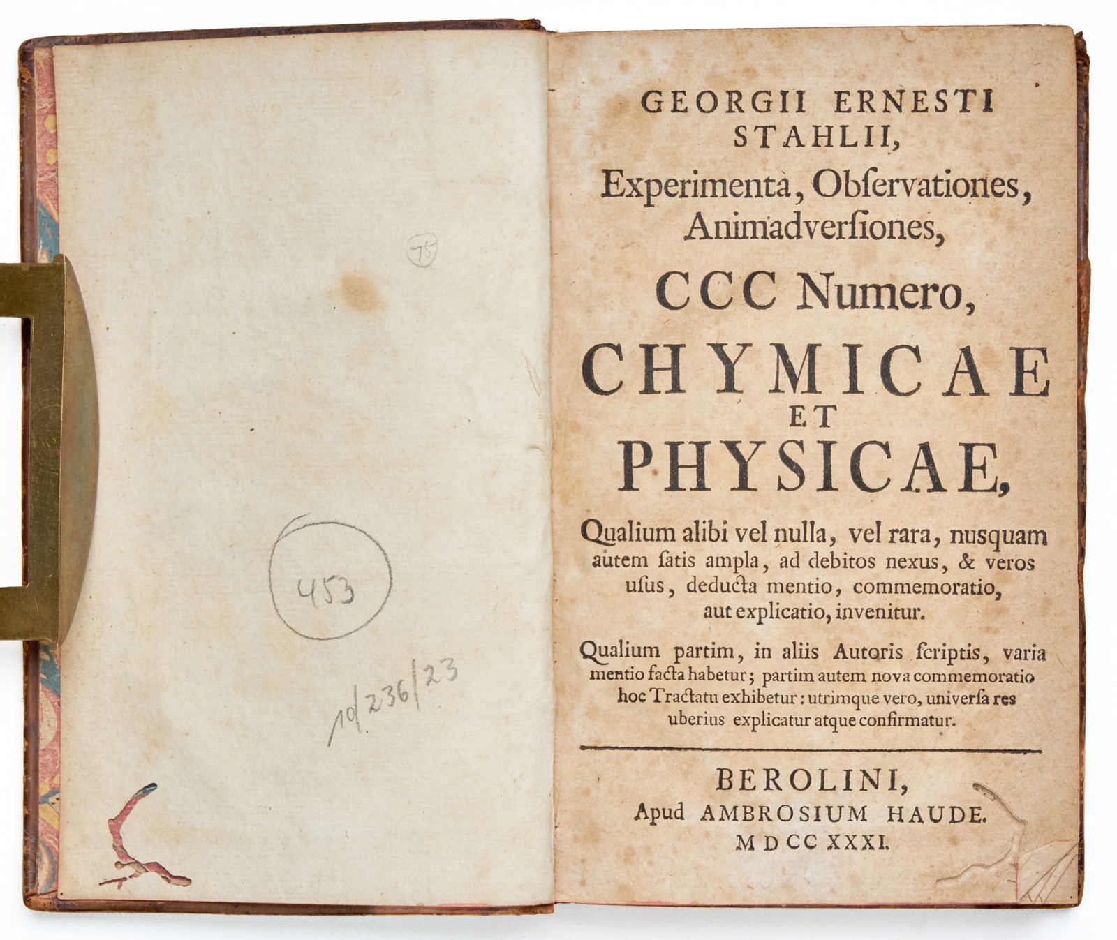 STAHL, Georg Ernst (1 of 5)