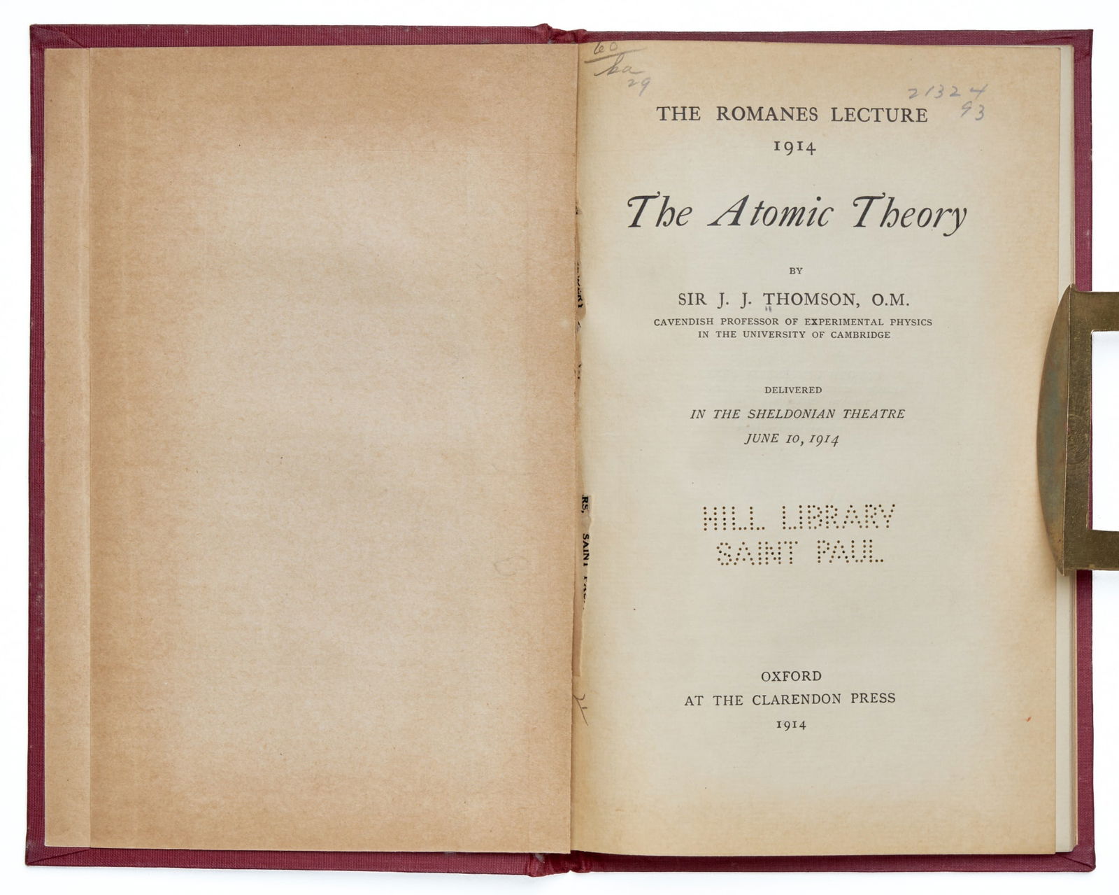 THOMSON, J.J. (1 of 5)