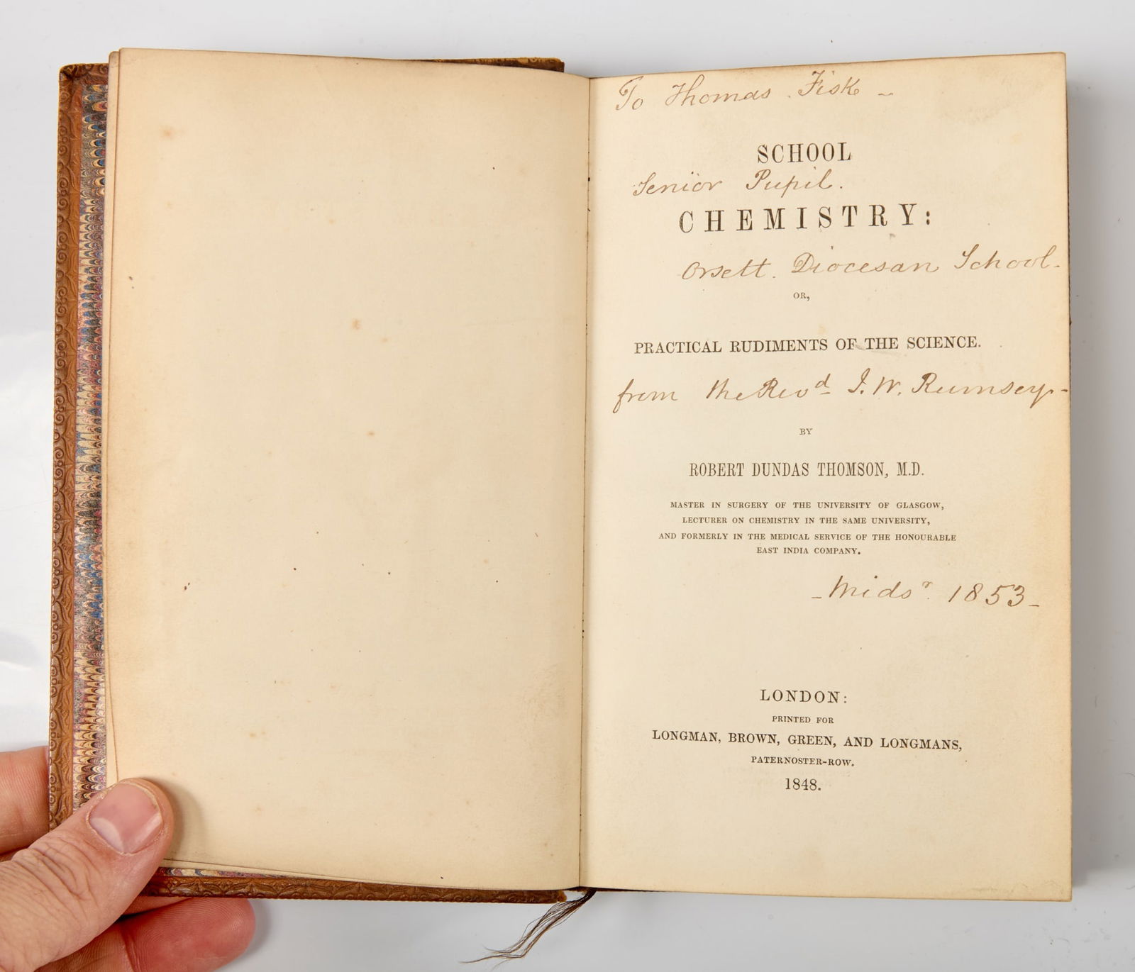 THOMSON, Robert Dundas, M.D. (1 of 6)