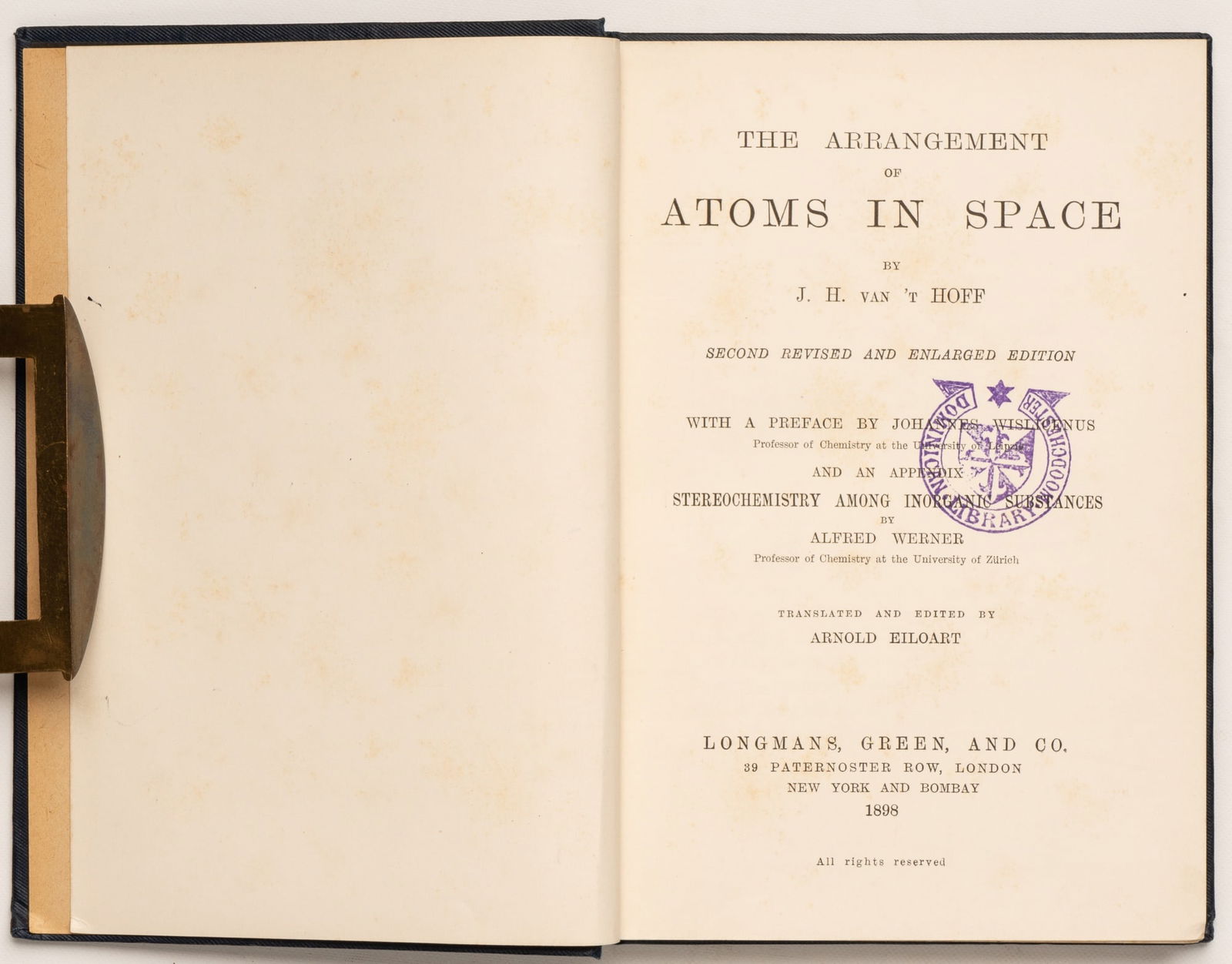 VAN'T HOFF, Jacobus Henricus (1 of 11)