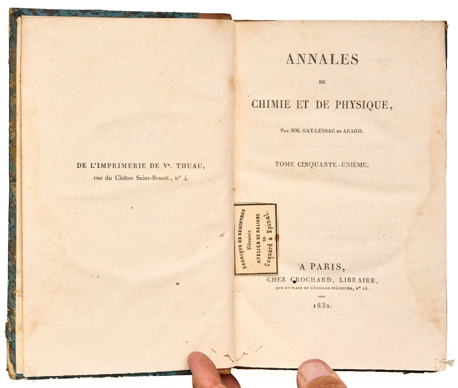 WÖHLER, Friedrich, and LIEBIG, Justus von (1 of 10)