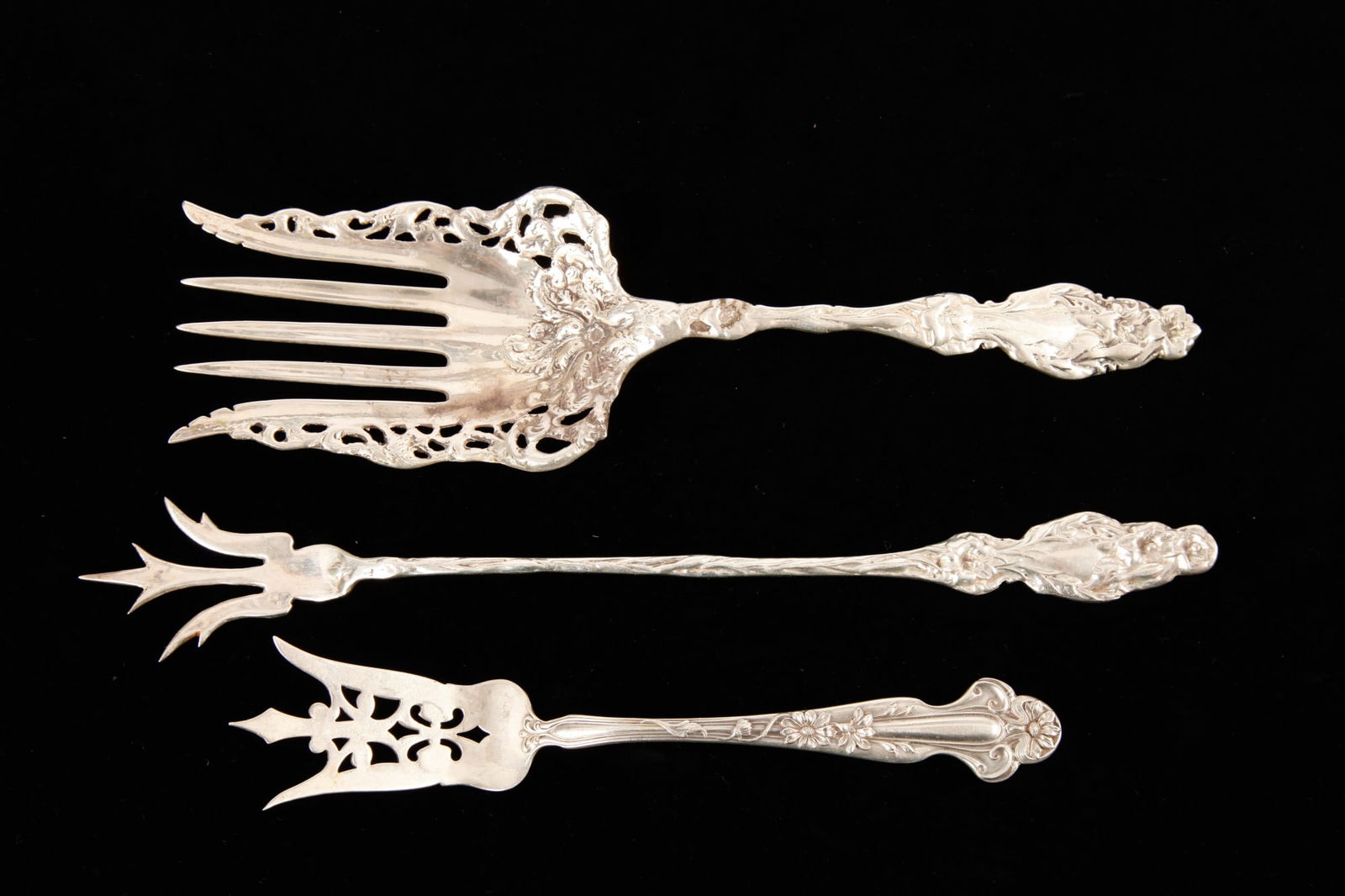 (3) STERLING SERVING PIECES (1 of 12)