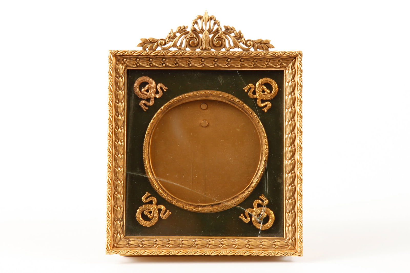 FRENCH GILT BRONZE TABLE TOP PICTURE FRAME (1 of 8)